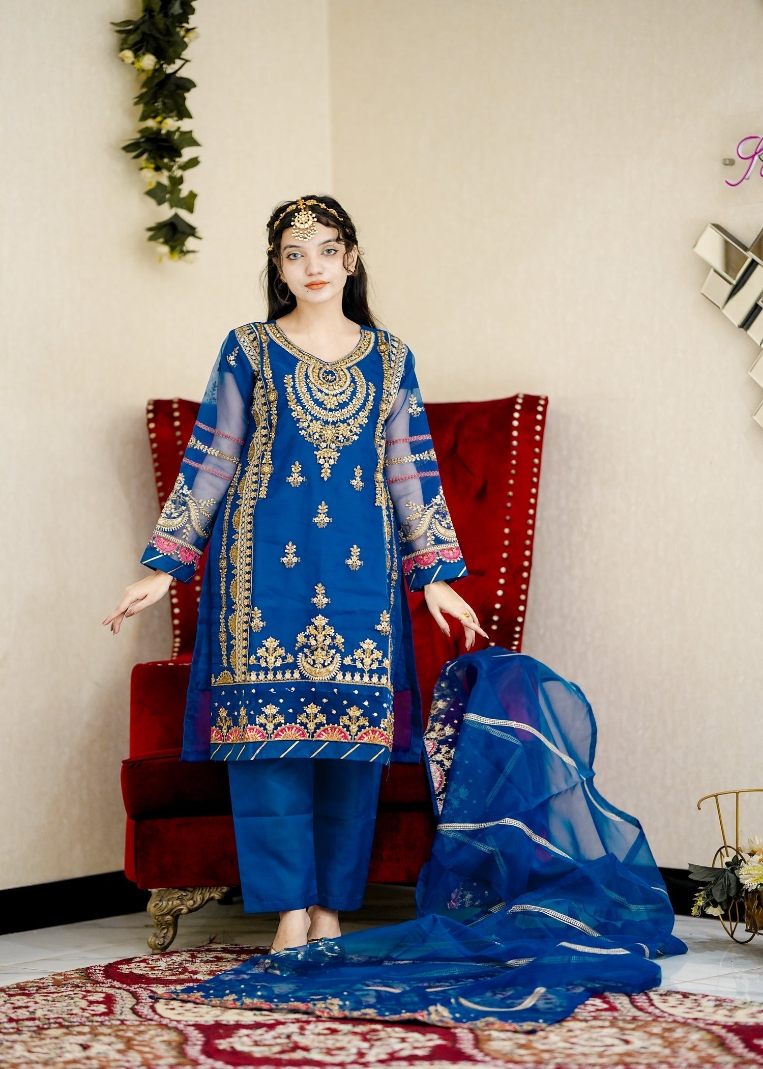 Four Season Boutique SHABNAM ZINC Women 3pcs