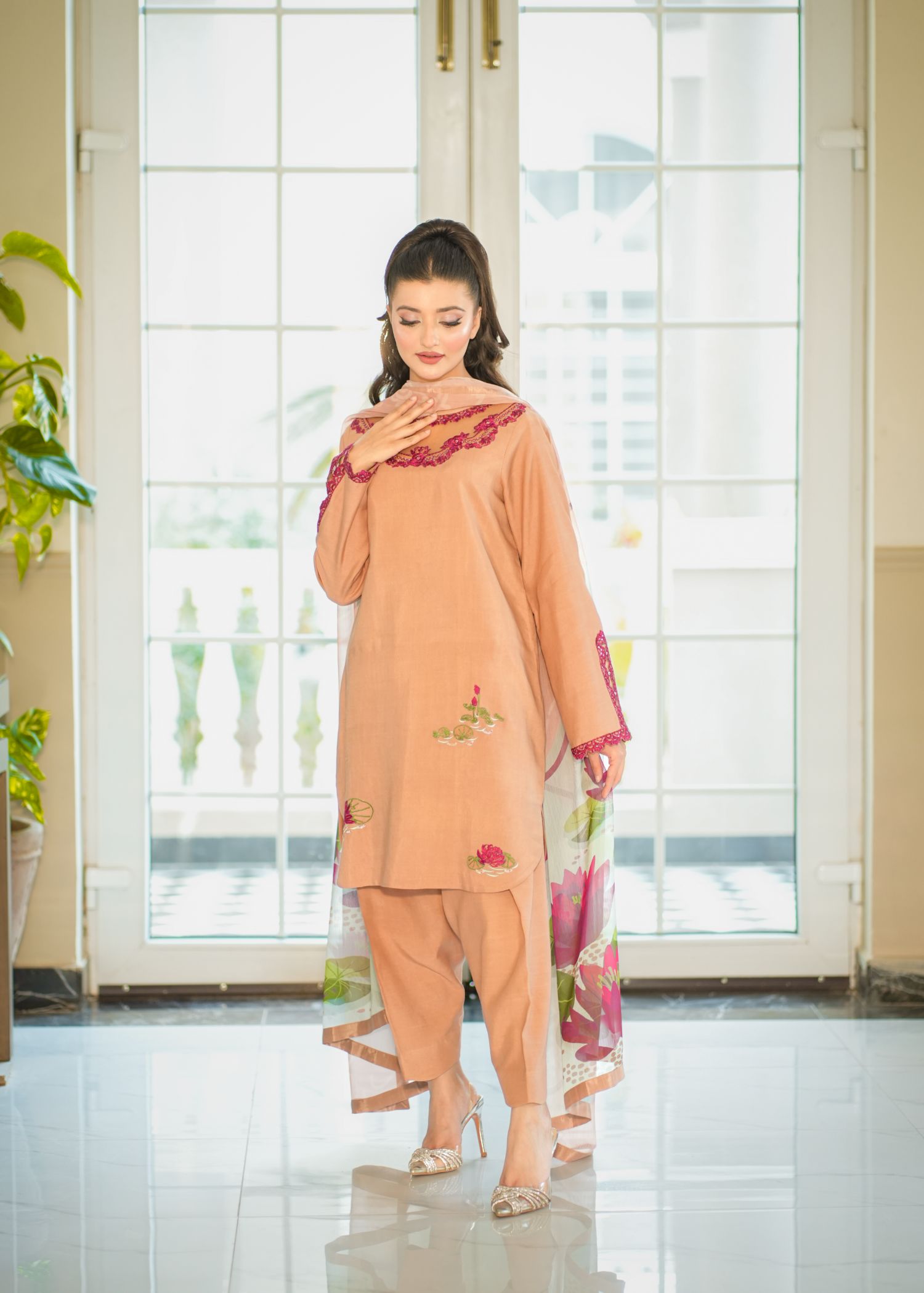 Fozia Khalid Amber Women 3pcs