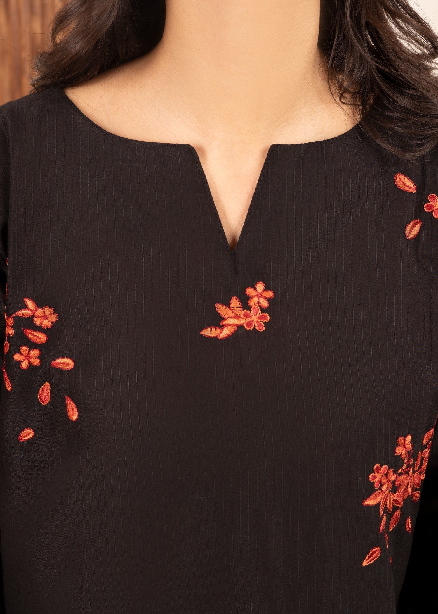 Abeera Art No: AB 027 – Timeless Grace in Long Length Embroidered Women 2pcs