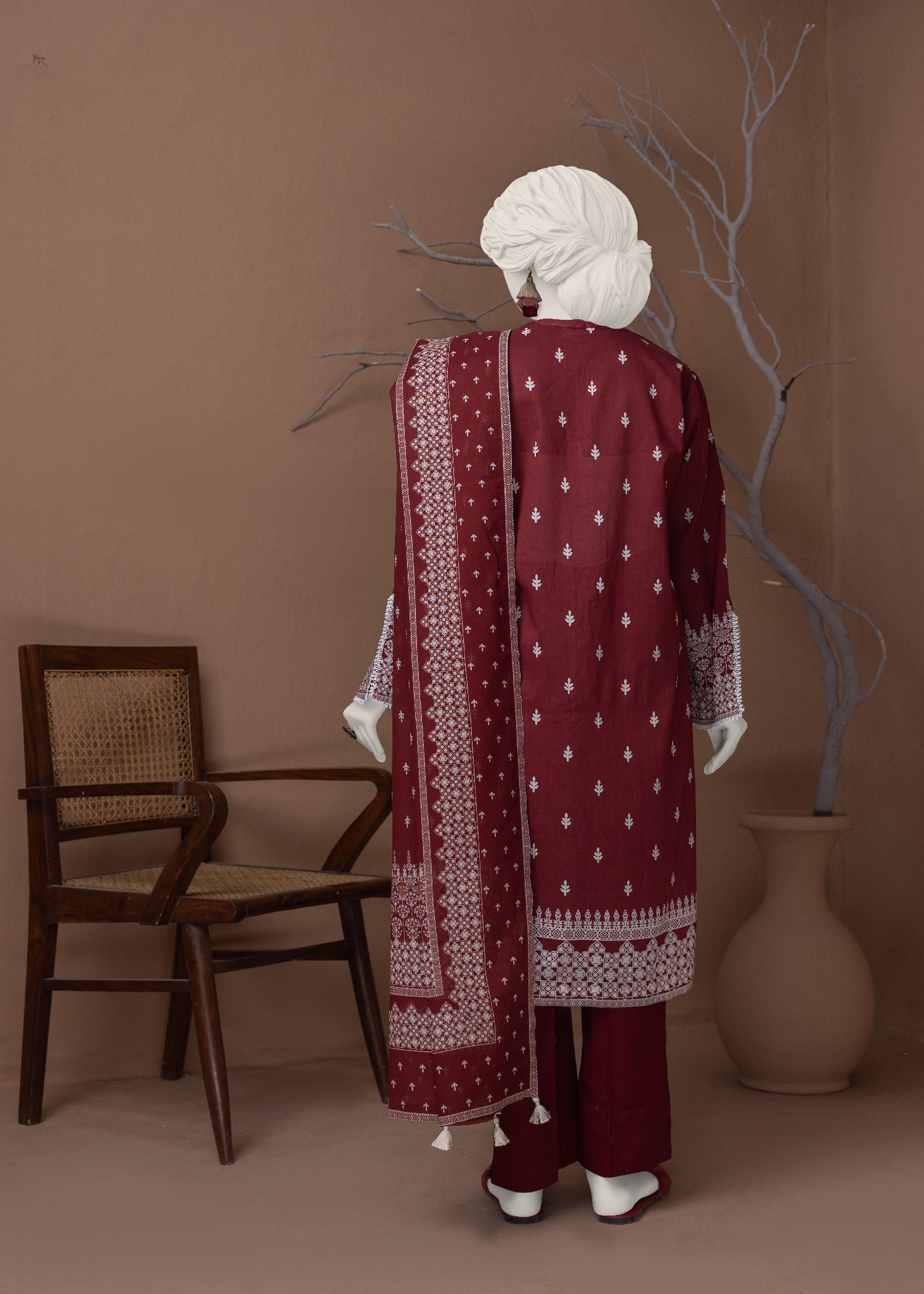 Narmin NPS3051 Digital Printed Lawn Suit Stitched Women 3pcs