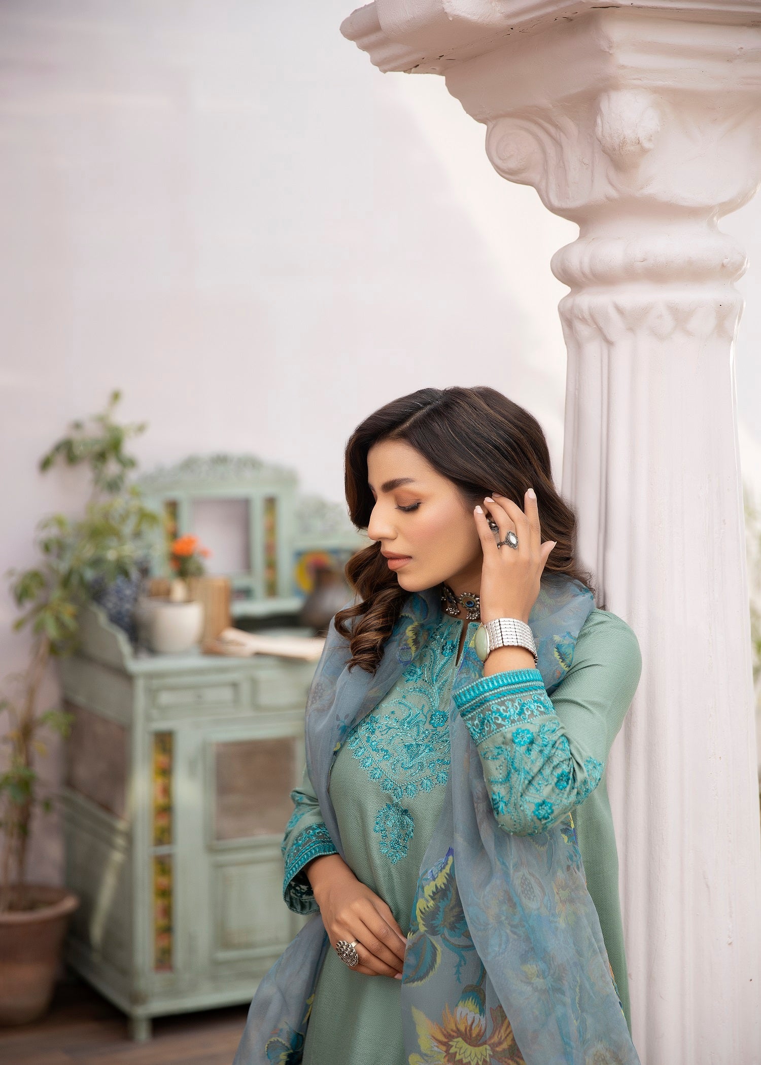 La Rosaa LE 24 11 Juniper Green Women 3pcs