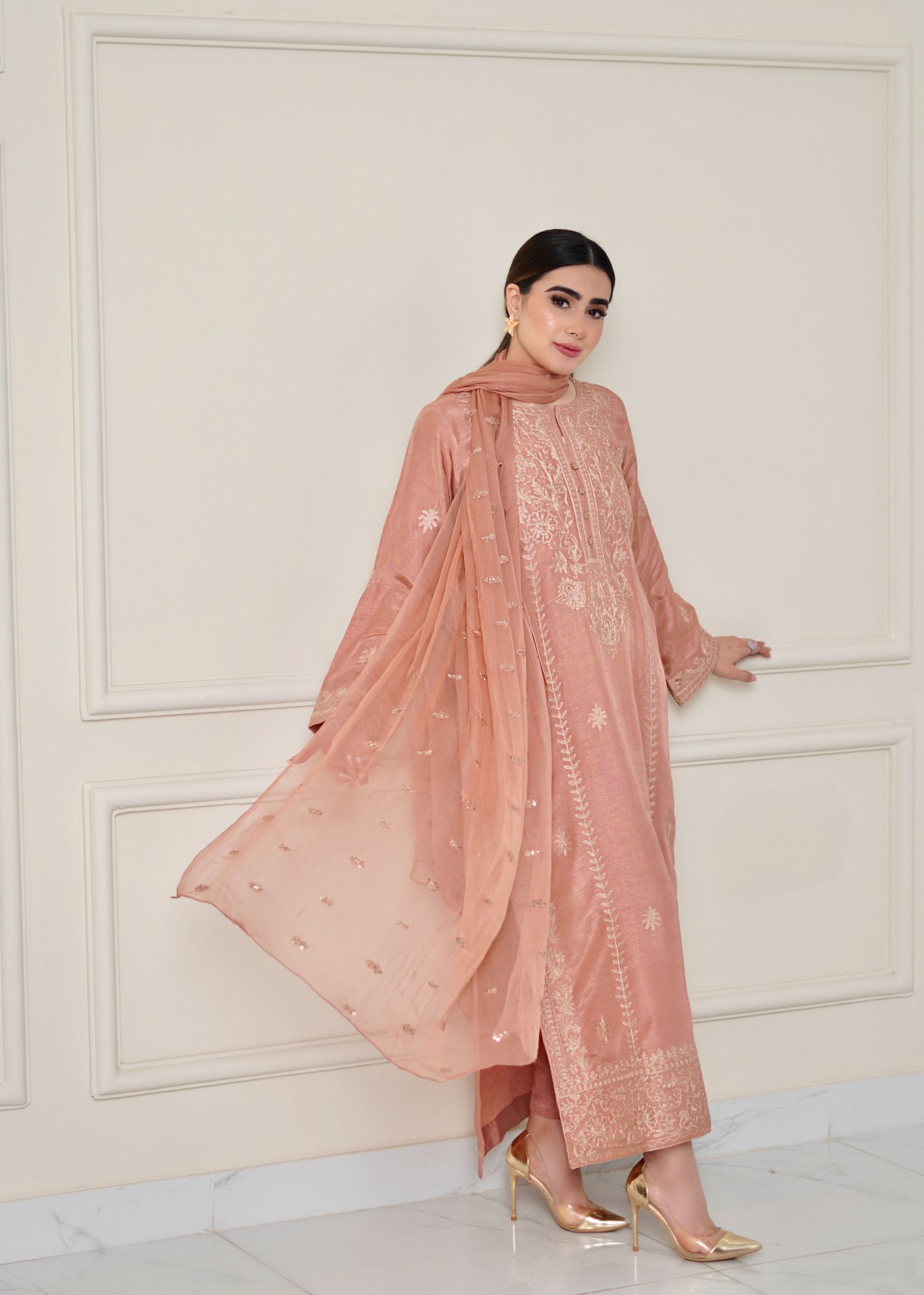 Maroon By Iqra Chaudhry Terracotta Women 3pcs