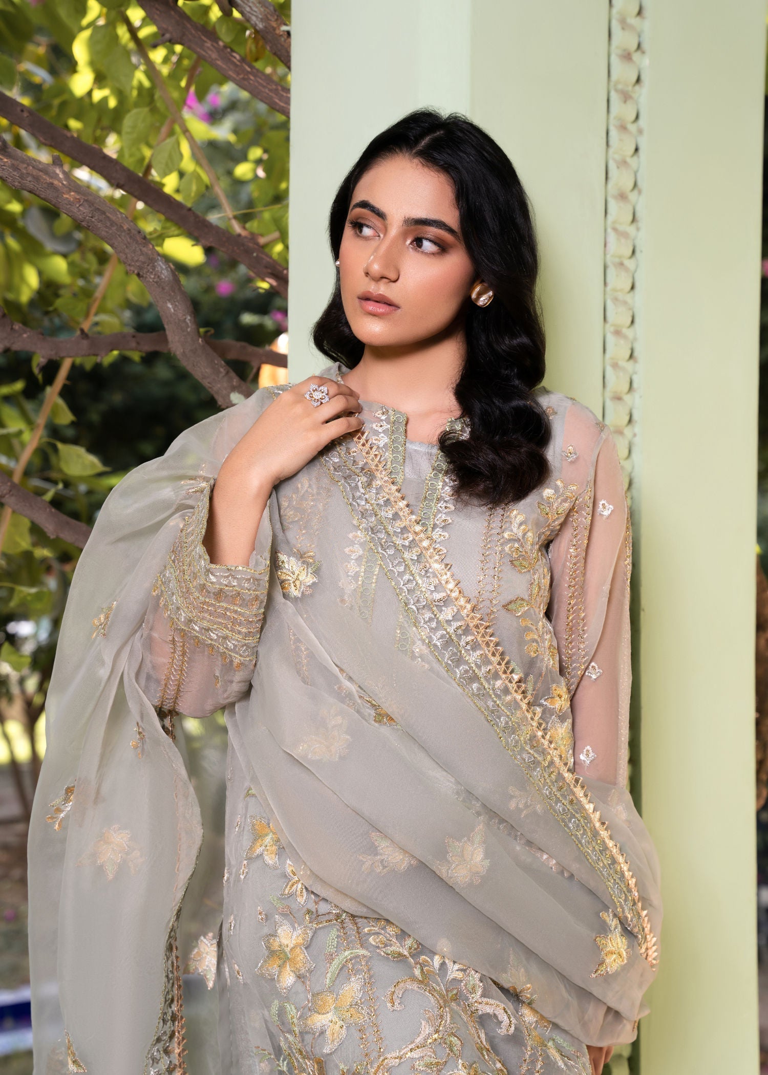 Hem Quill Grey Women 4pcs