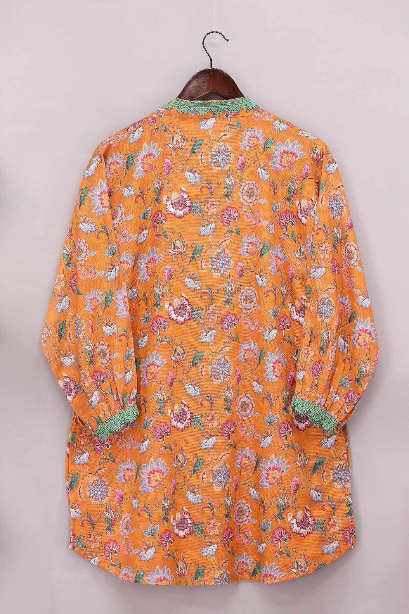 La Rosaa LA 08 Mustard Green Floral Women 1pcs