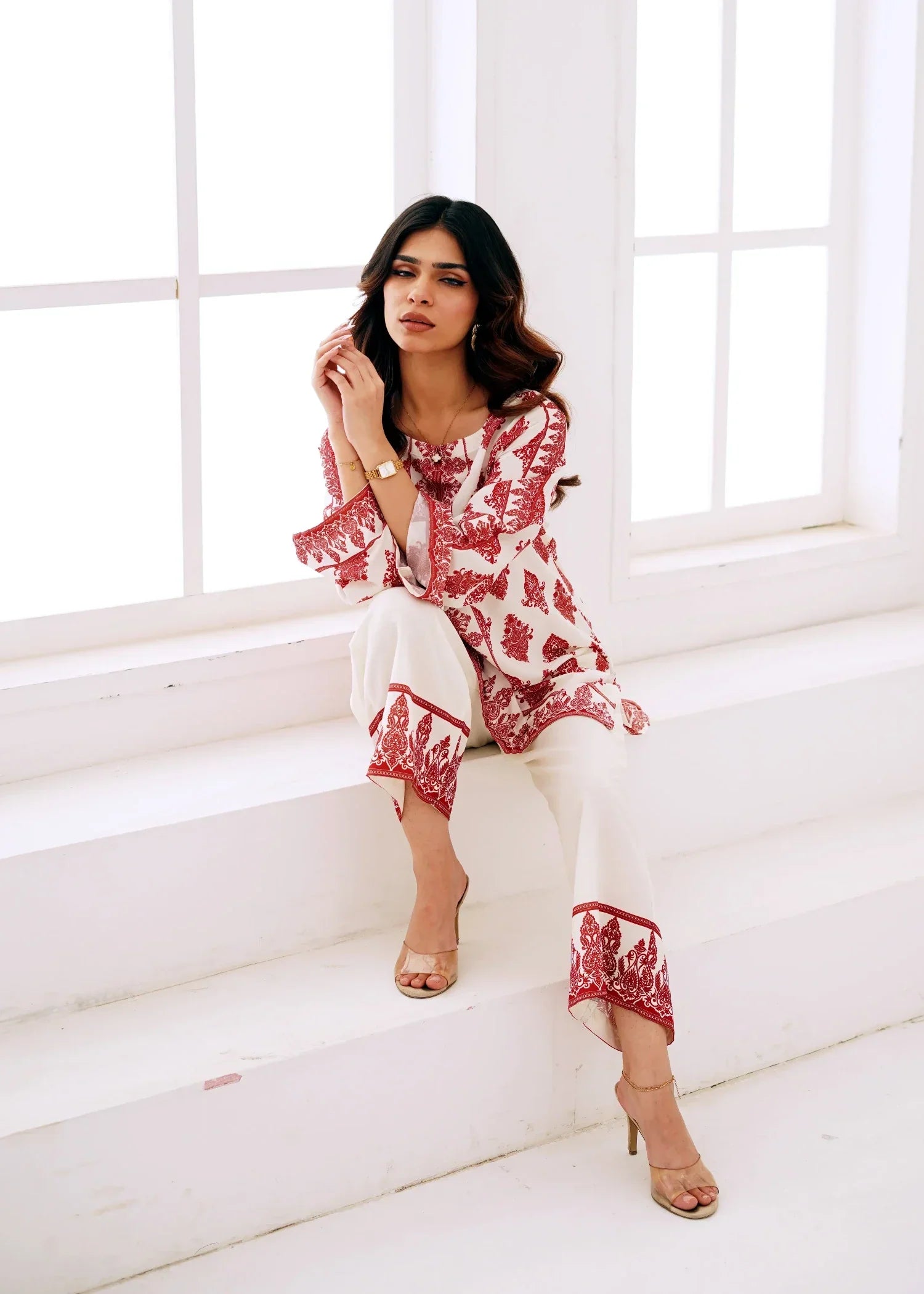 Nairah Light Sand Women 2pcs