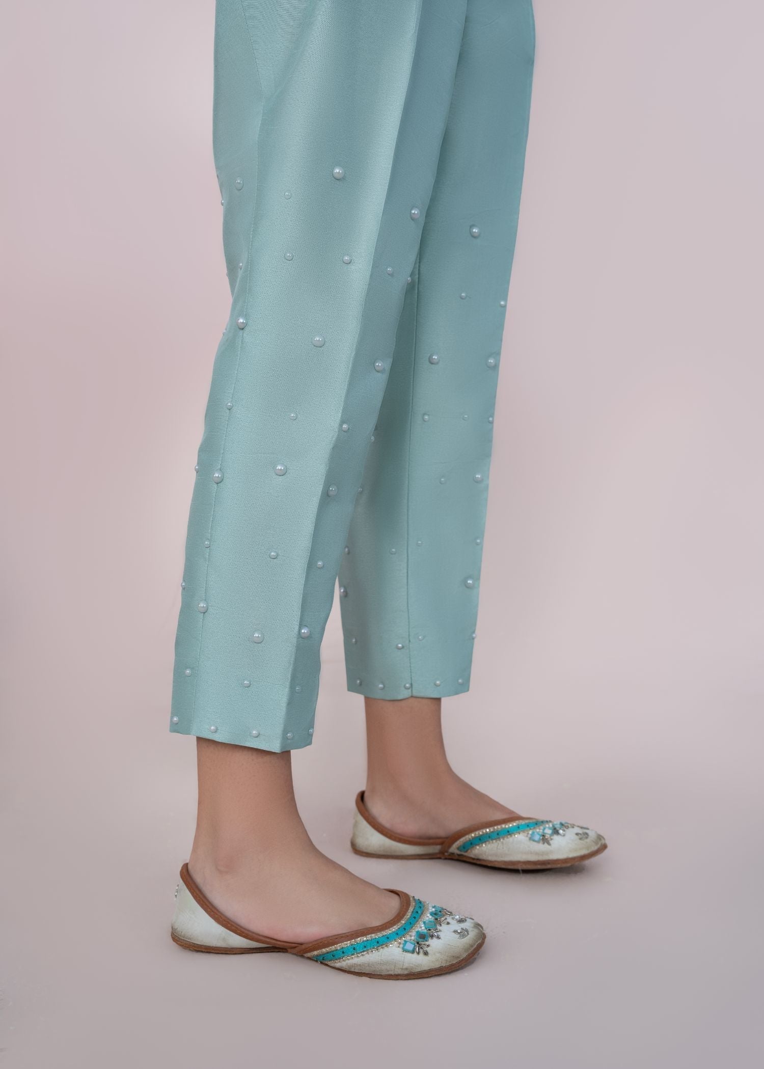 Rang-e-Meeras Ice Blue Pants Women 1pcs