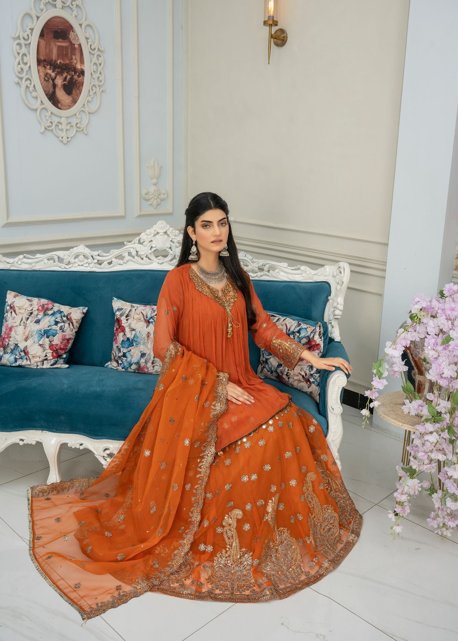 Pehnawa By Bin Akram’s LUSTROUS LEGACY CHIFFON Women 3pcs