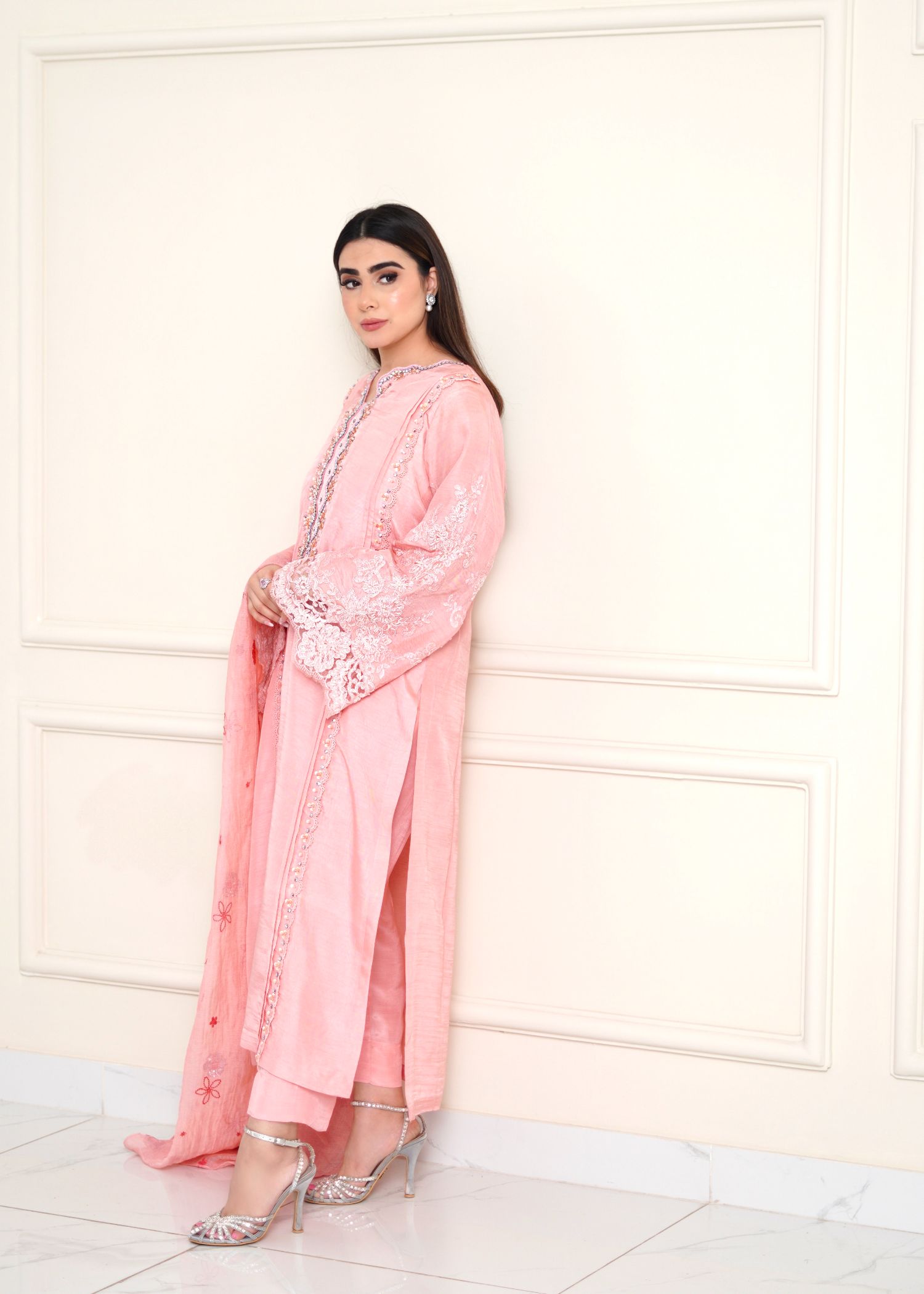 Maroon By Iqra Chaudhry Flamingo Pink Women 3pcs