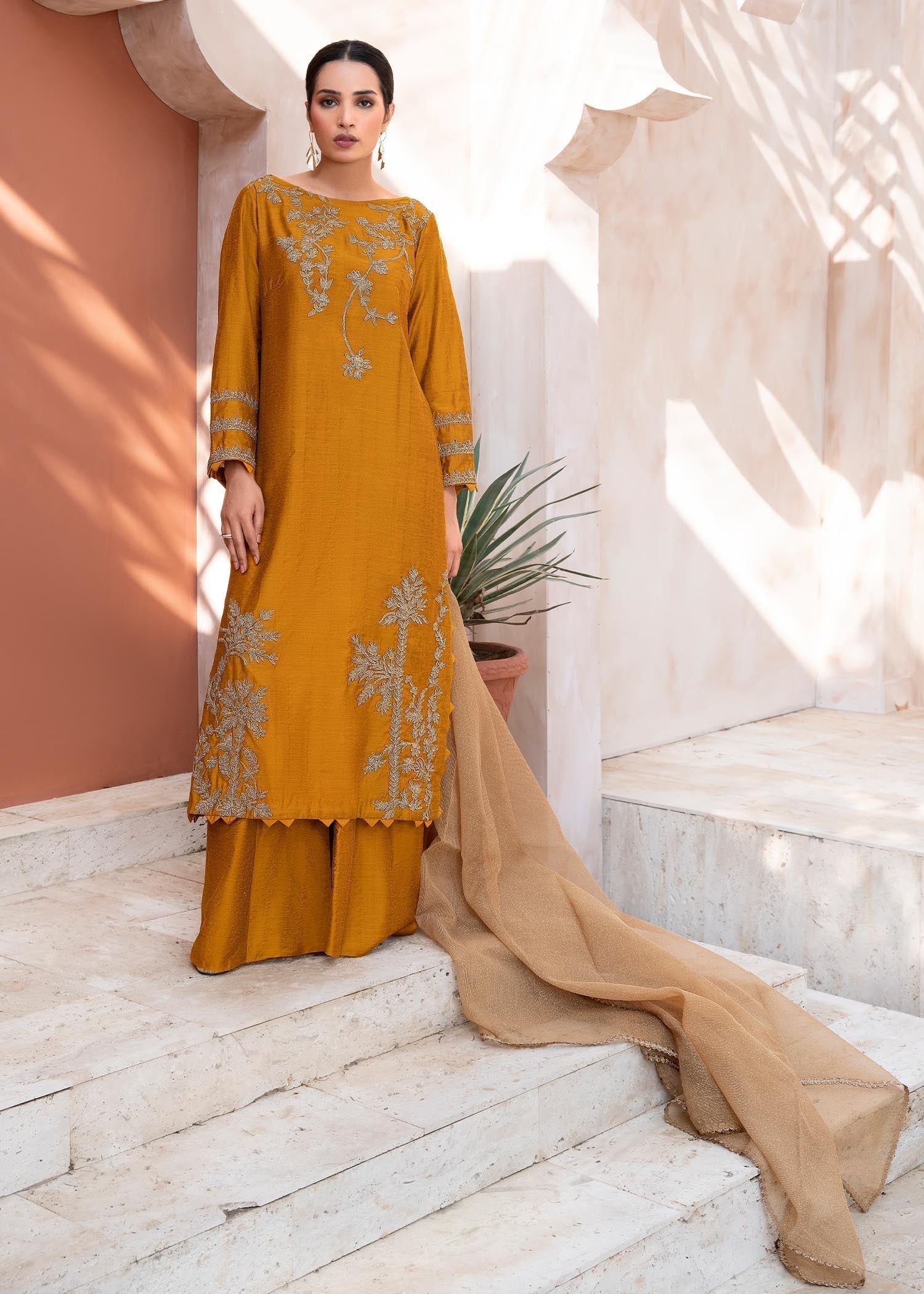 Rang-e-Meeras Golden Sands Women 3pcs