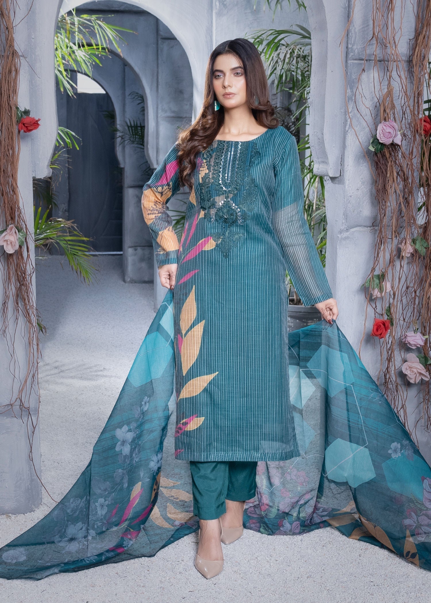 Tamanna E Libas GARDENERIA Women 3pcs