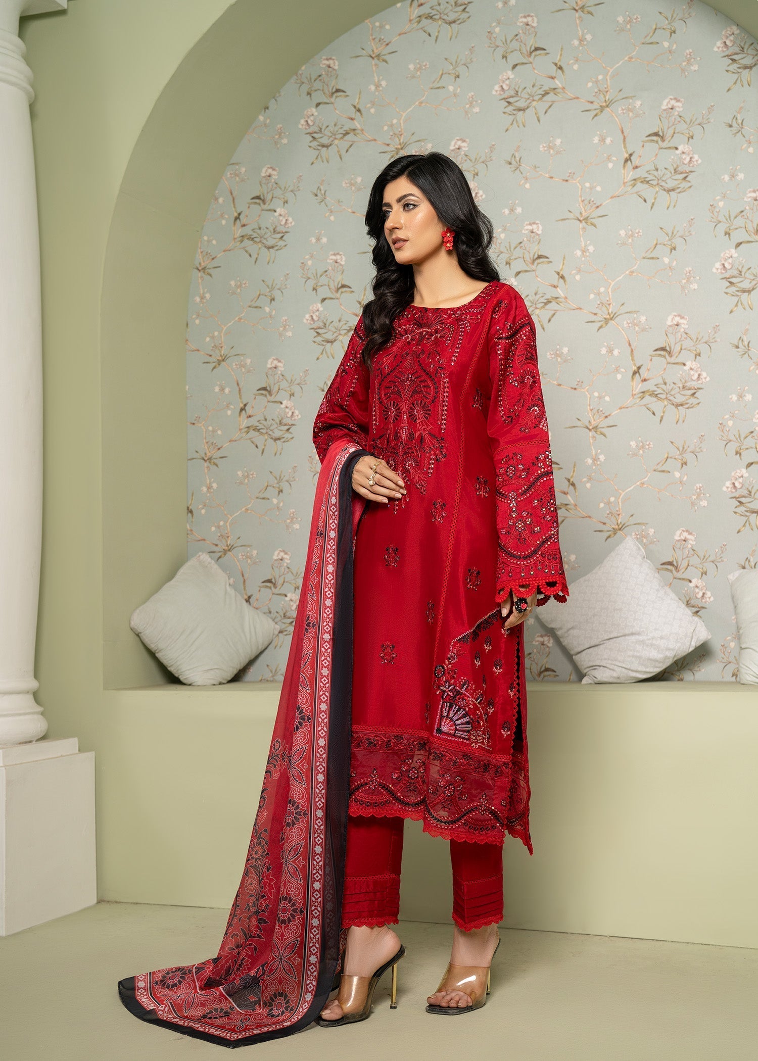 Sara Jahan MAAH E KAMIL Women 3pcs