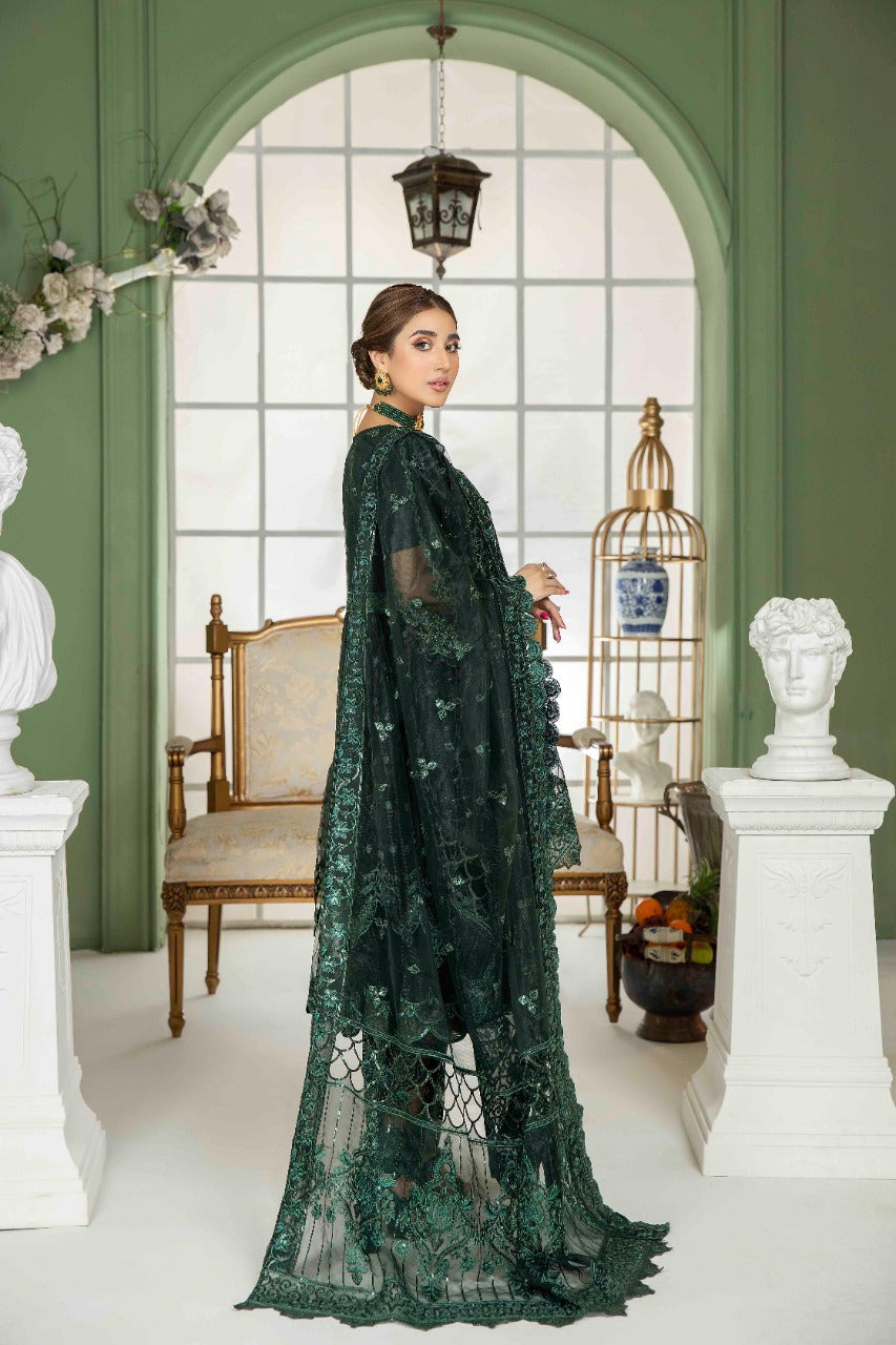 Zarqun 2222b green Women 3pcs