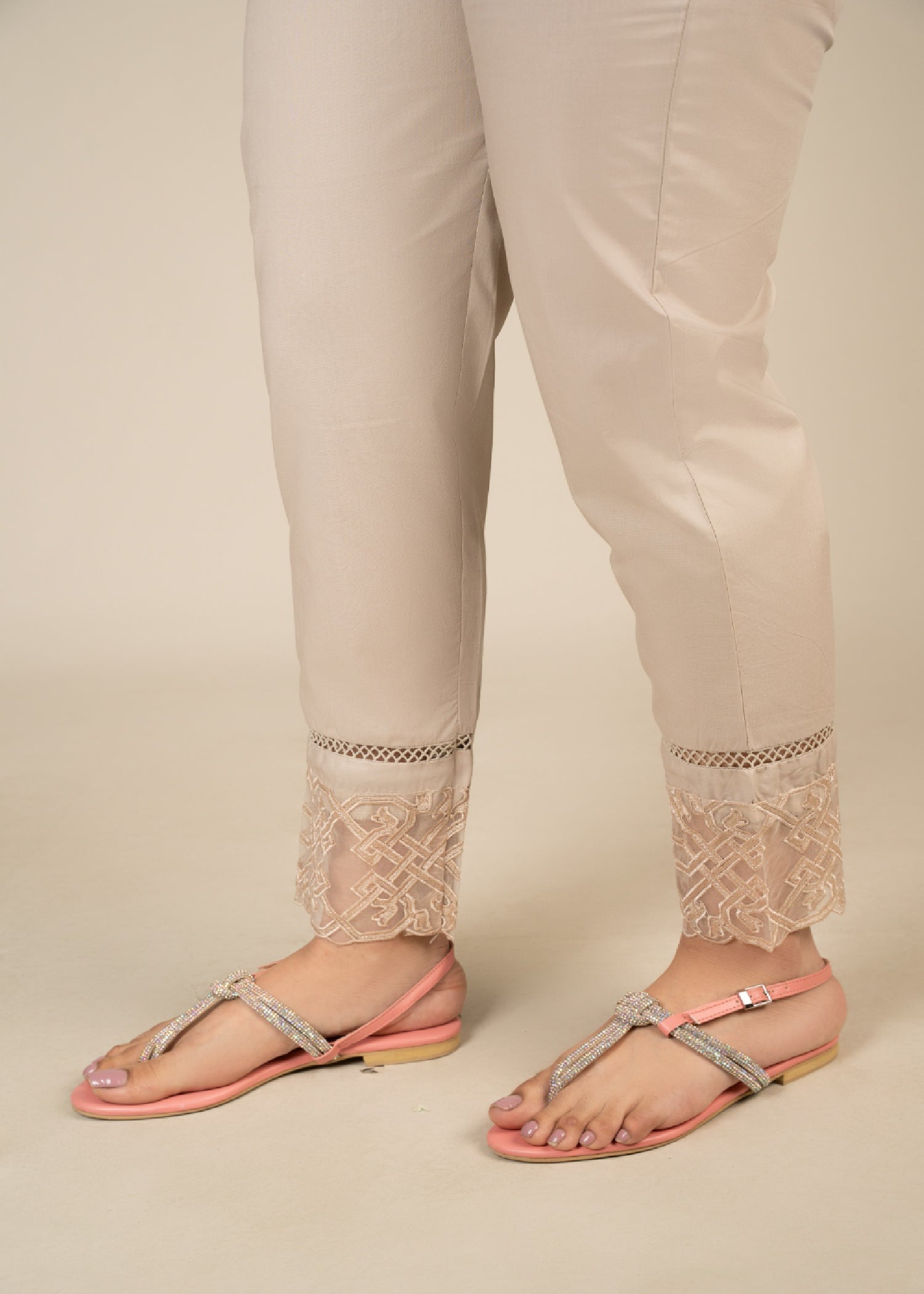 Punkh Trouser CT 64 Beige Women 1pcs