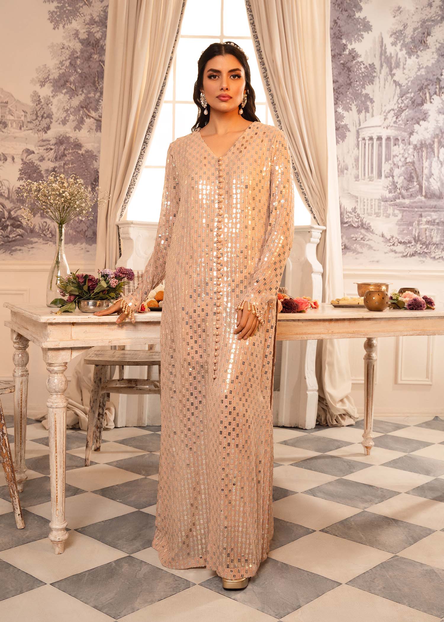 Rang-e-Haya Risma (Clay Beige) Women 4pcs