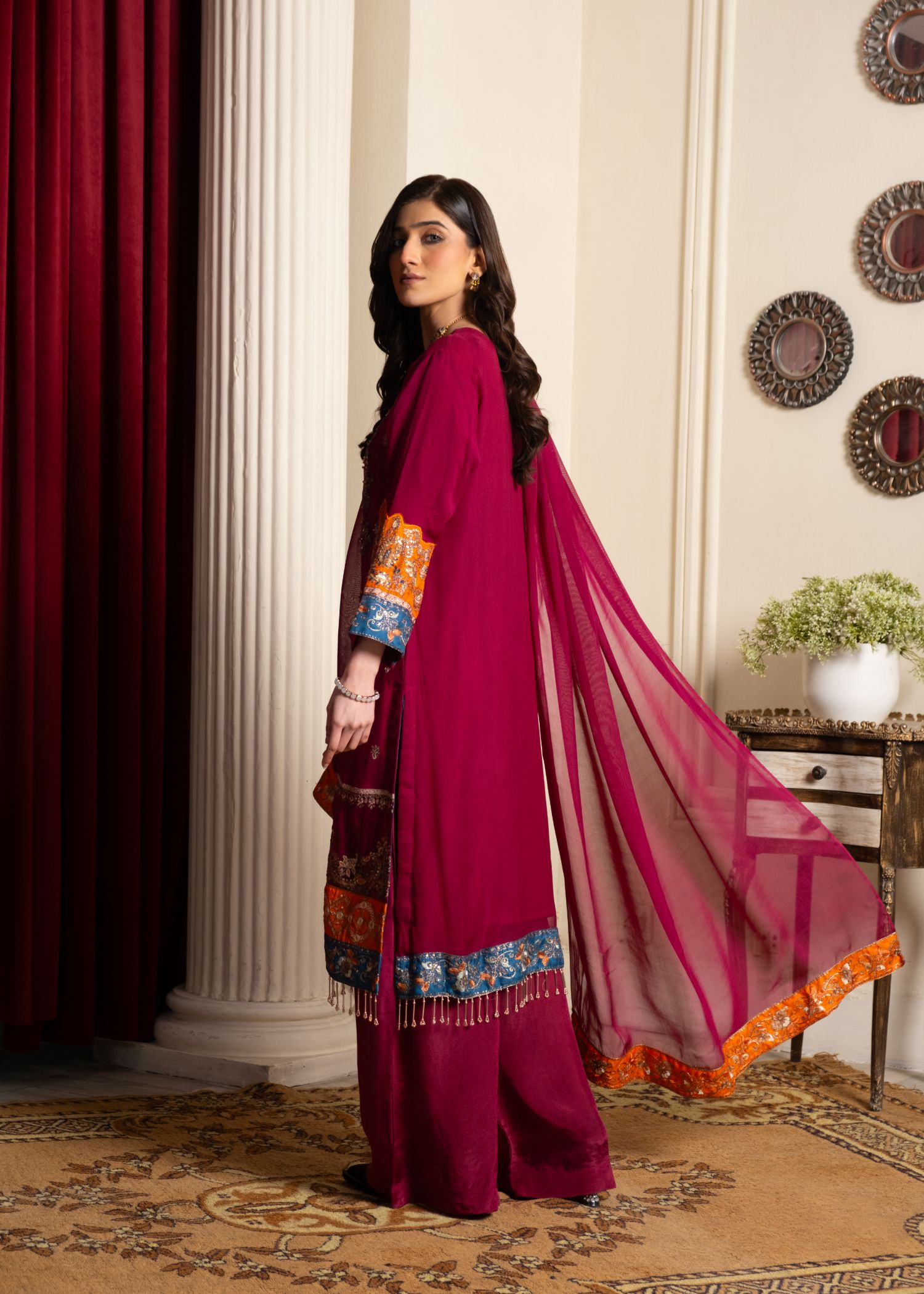 Pehnawa By Bin Akram’s TIMELESS GRACE CHIFFON Women 3pcs