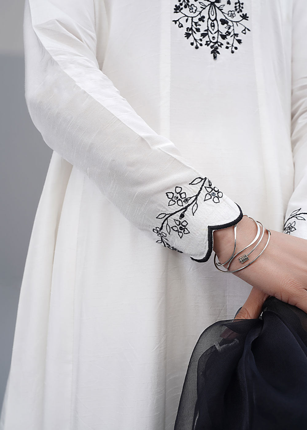 Shades By Abeeha Usman Celestial White Women 3pcs