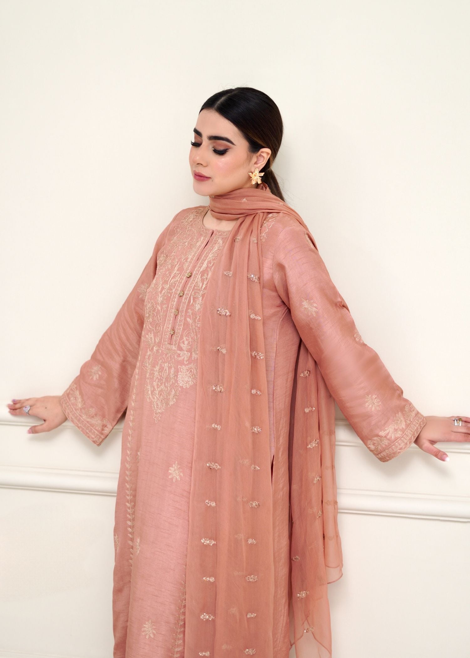 Maroon By Iqra Chaudhry Terracotta Women 3pcs