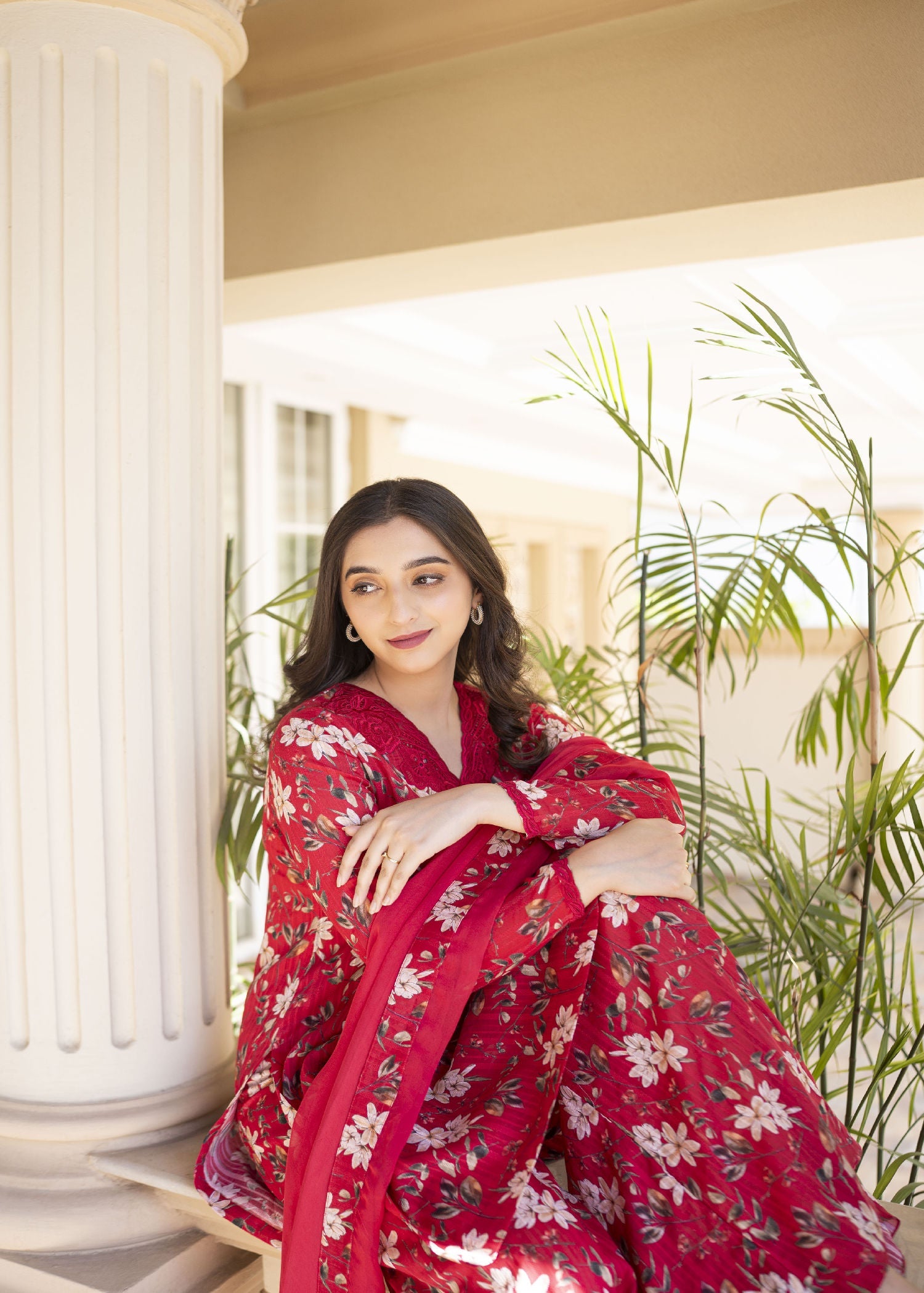 Aisling By Nirmal CRIMSON Women 3pcs