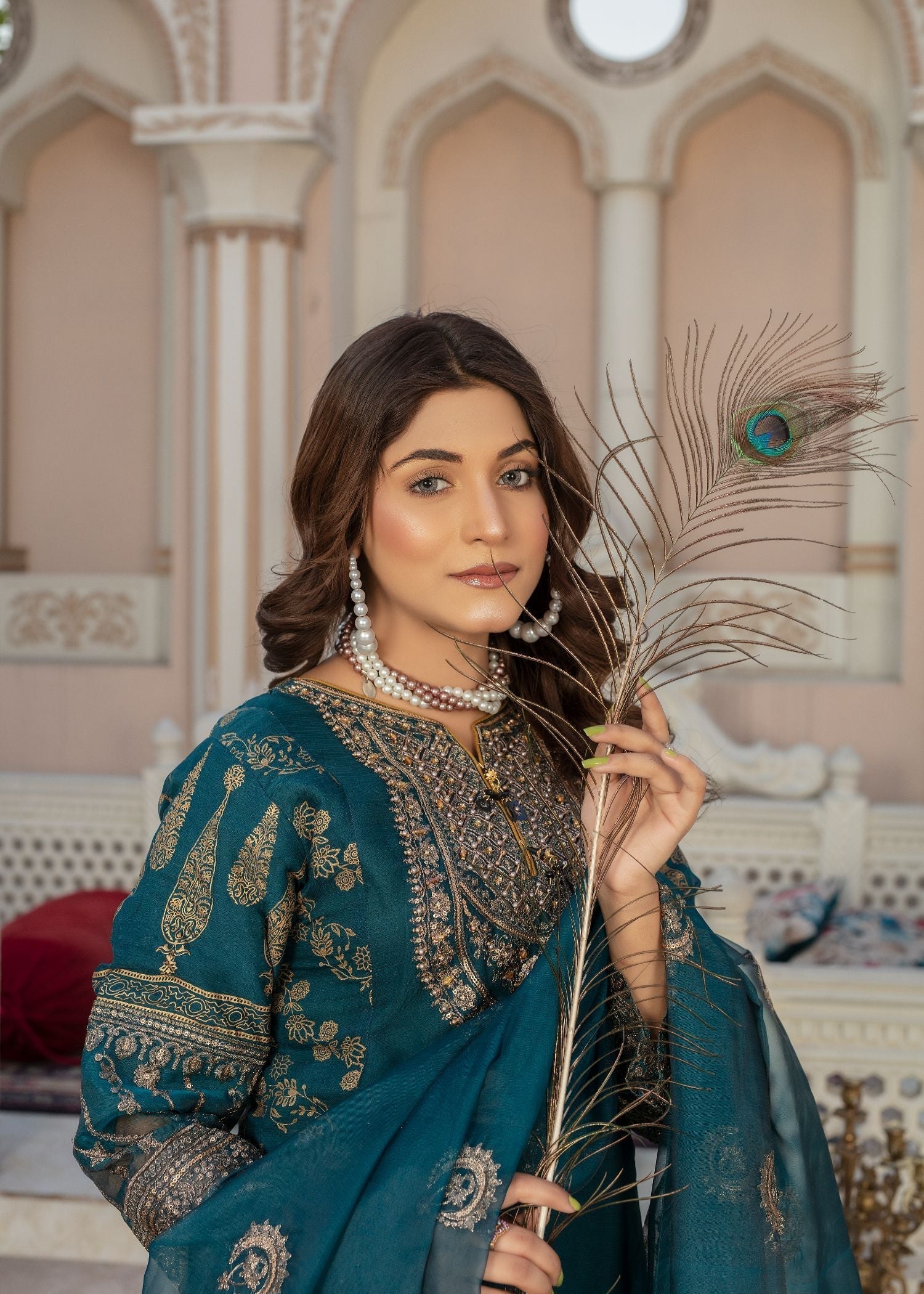 Pehnawa By Bin Akram’s ETHERAL CHARM ZINC CHIFFON Women 3pcs