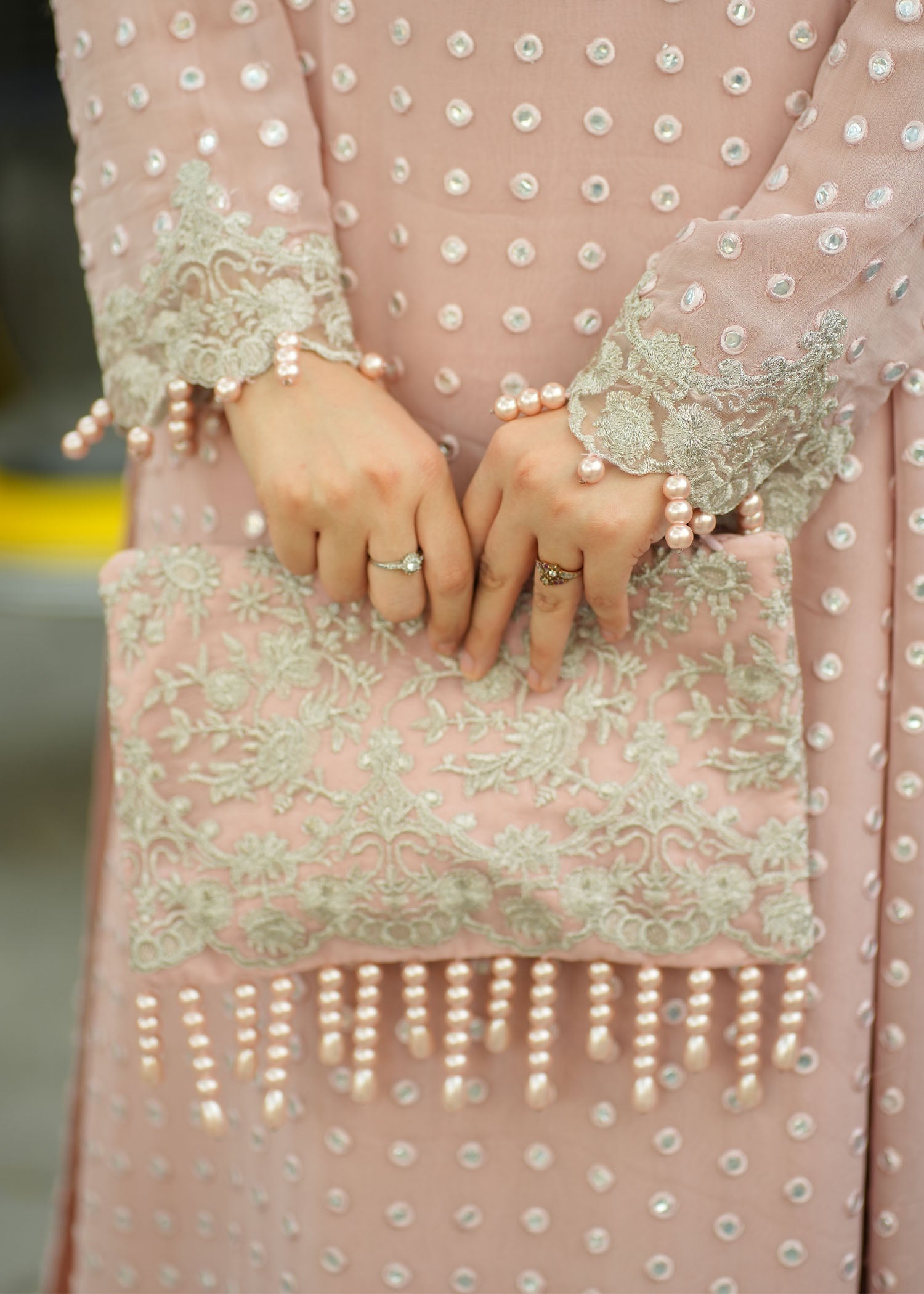 Rang-e-Haya Salina (Pink) Women 4pcs