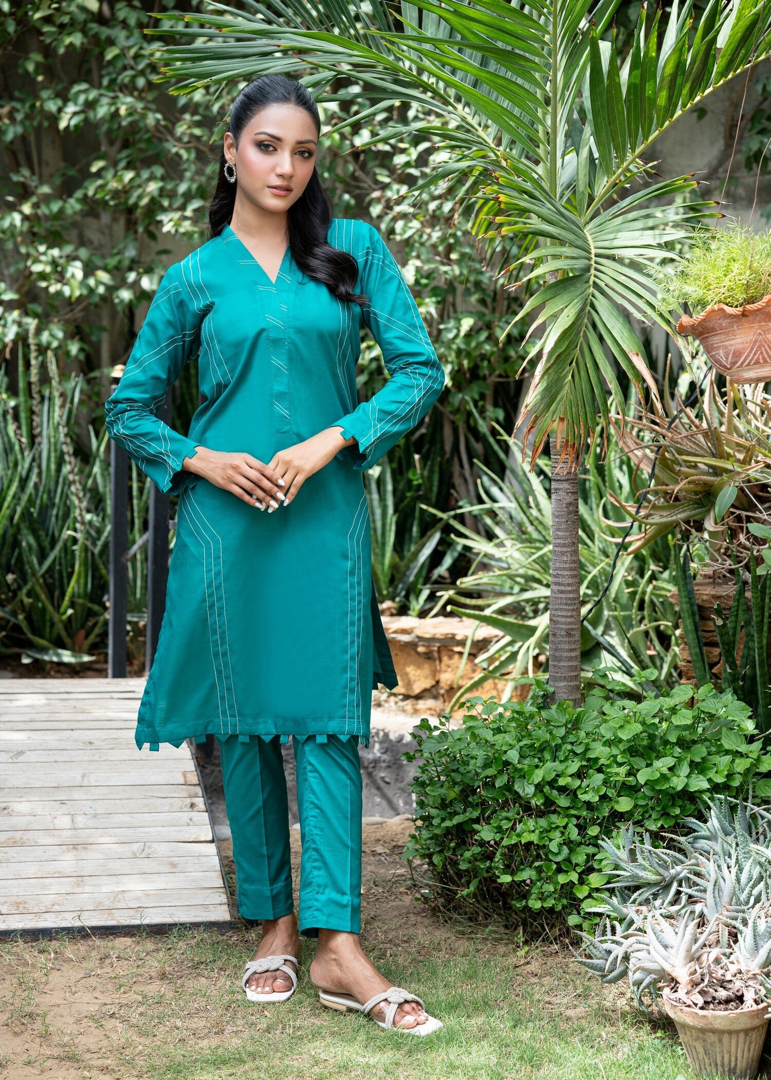 Amal Attire Emerald Sea Women 2pcs