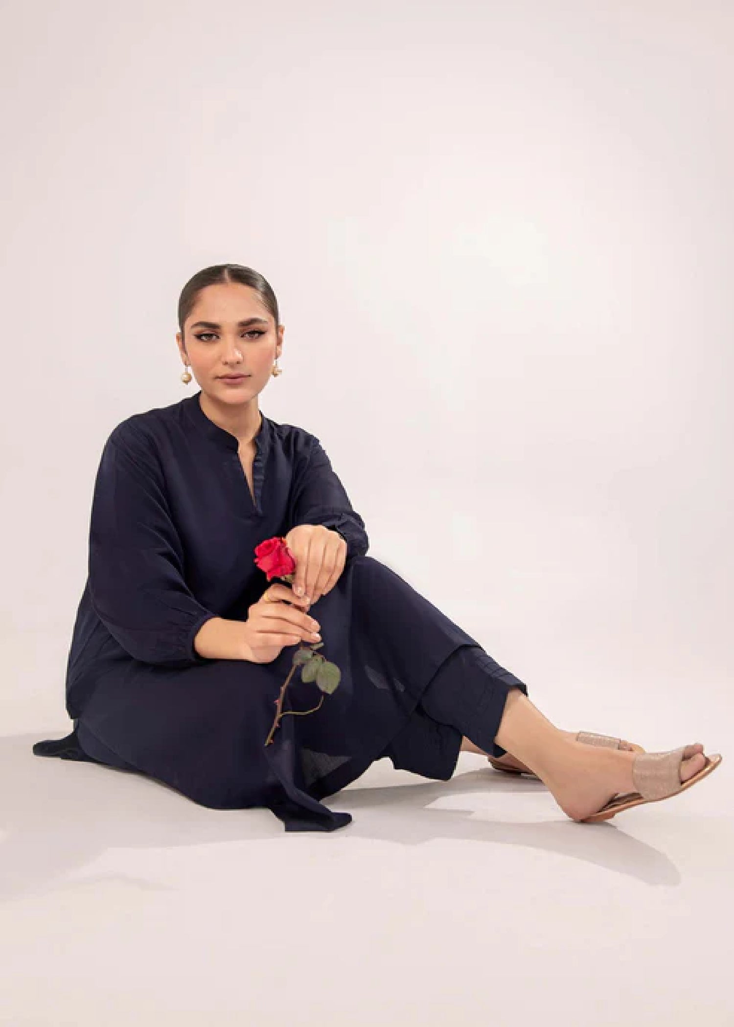 Ghulabri MID NIGHT BLUE Women 2pcs