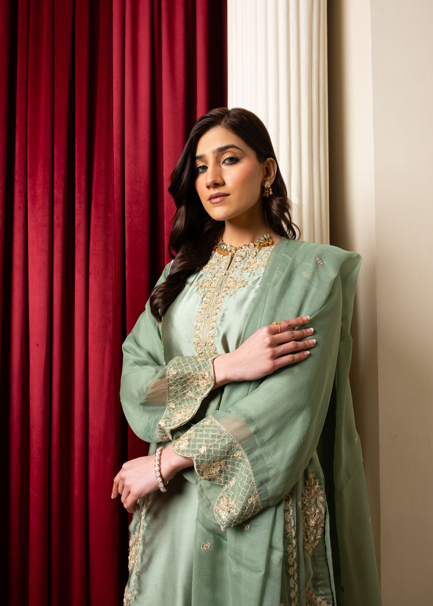 Pehnawa By Bin Akram’s ELYSIAN SILK AFFAIR SILK Women 3pcs