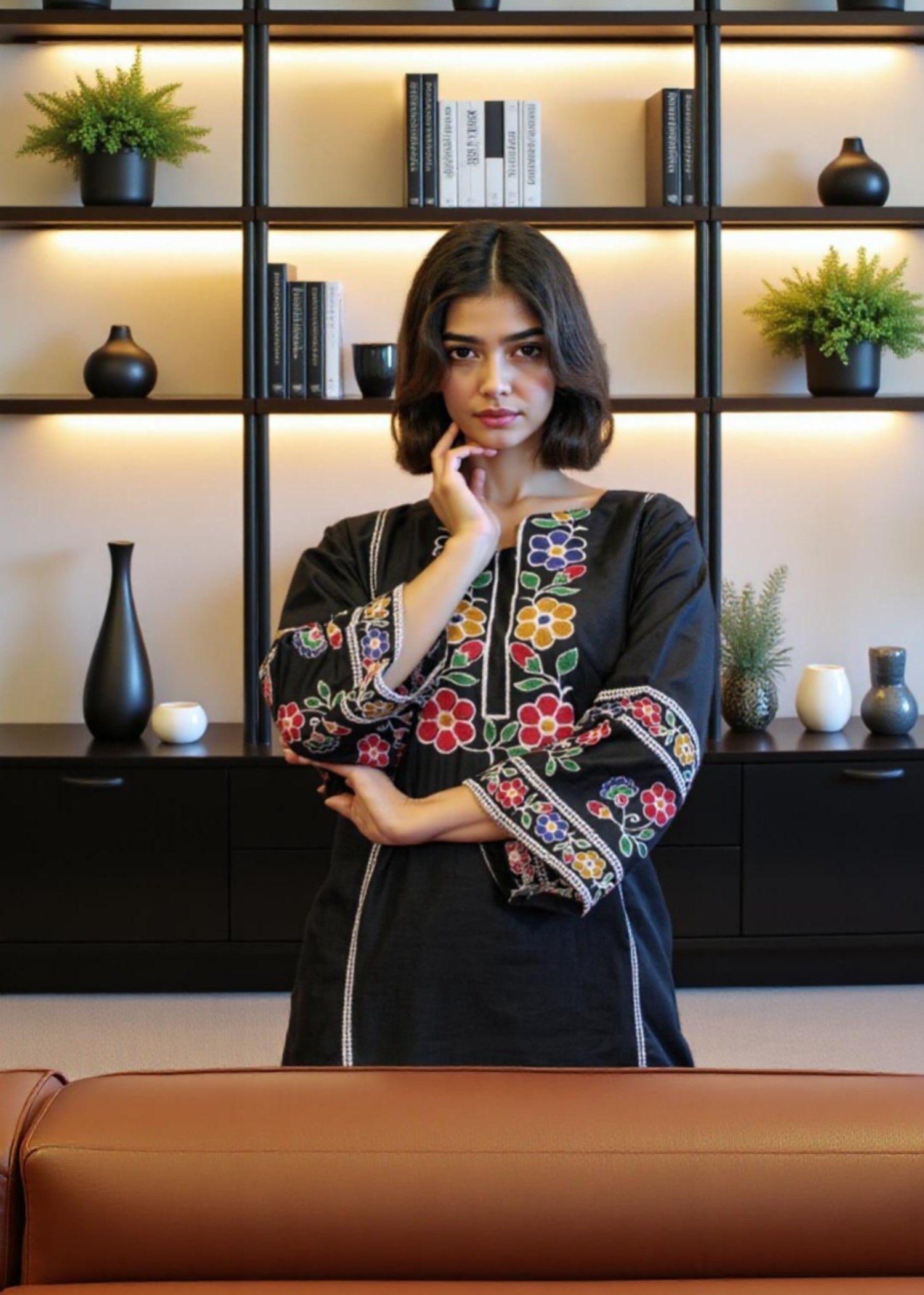 Mirhal Fashion Mirha Black Women 2pcs