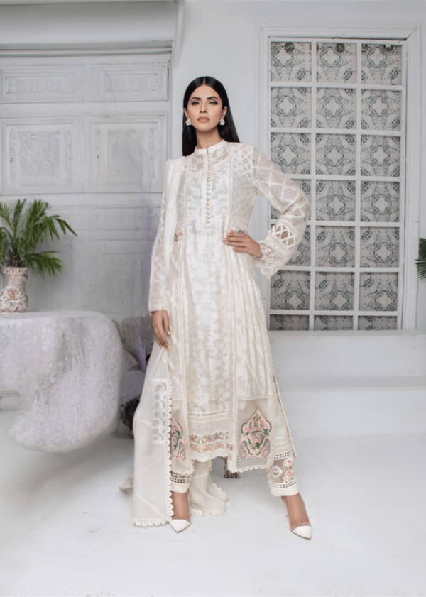 Ridah Naeem Ivory Chic Women 2pcs