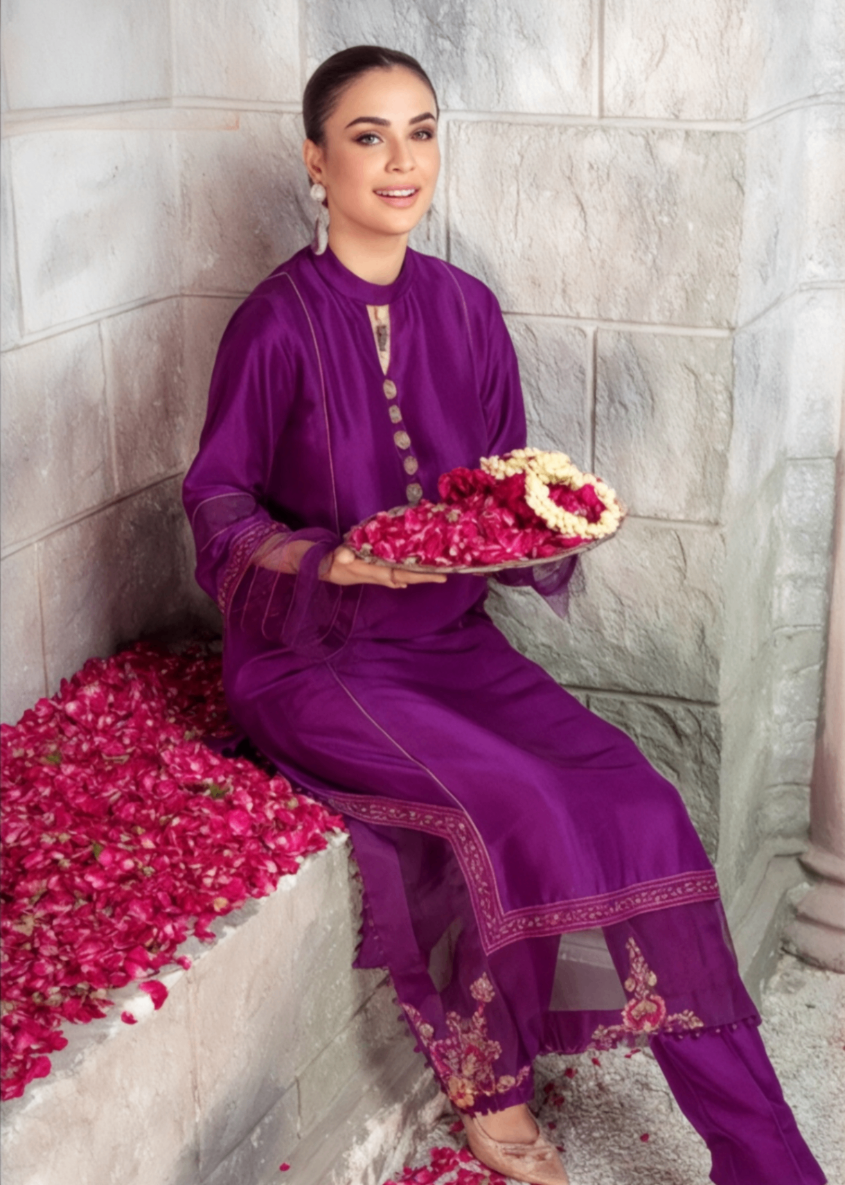 Ridah Naeem Royal Purple Masterpiece Women 1pcs