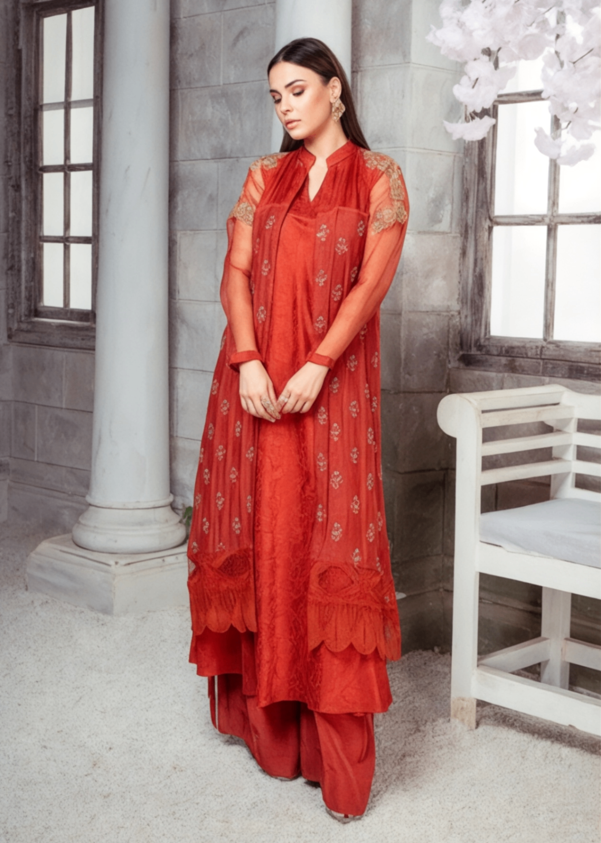 Ridah Naeem Vibrant Elegance Ensemble Women 2pcs