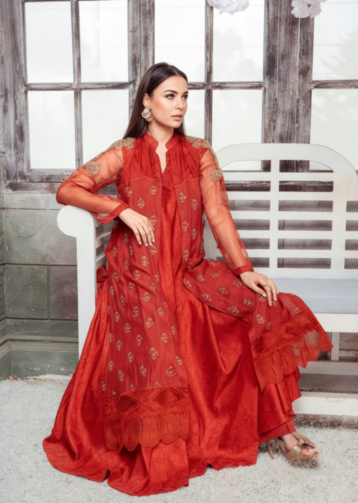 Ridah Naeem Vibrant Elegance Ensemble Women 2pcs