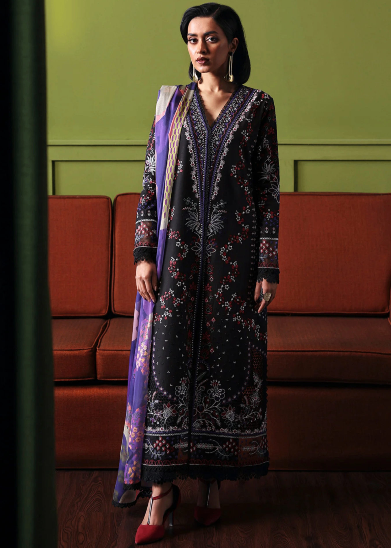 Afrozeh AFZ Etherea 25 Women 3pcs