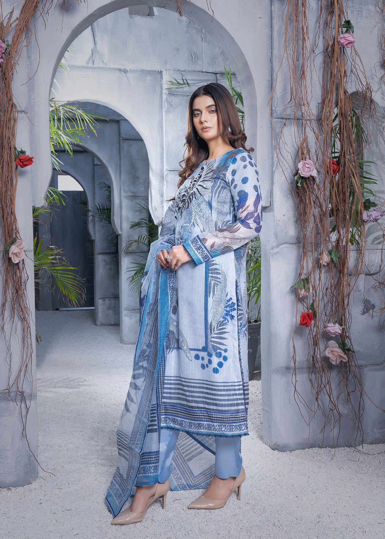 Tamanna E Libas BLUE EYE Women 3pcs