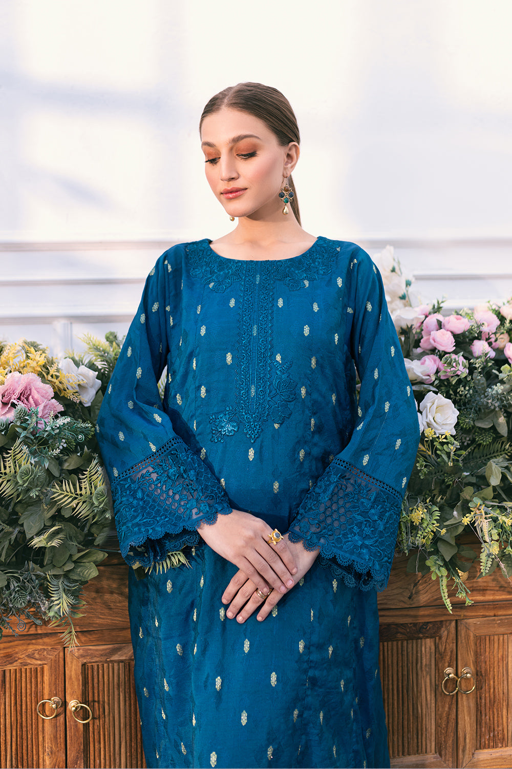 Azure Cosmic Charm Women 2pcs