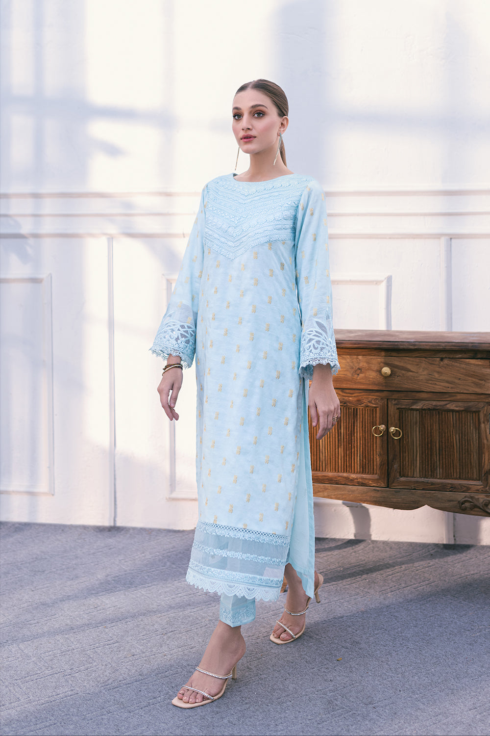 Azure Sea Elegance Women 2pcs