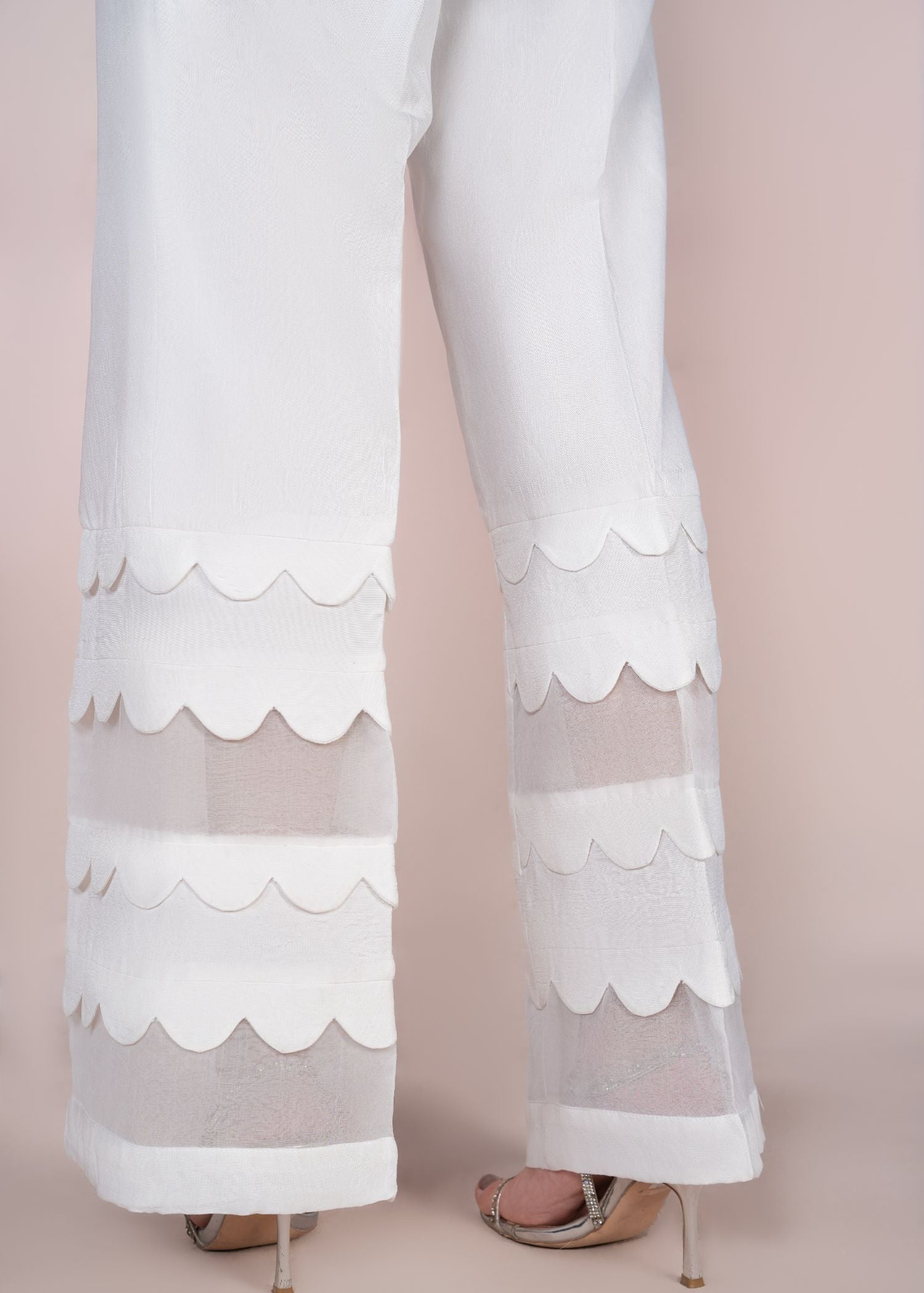 Rang-e-Meeras Scalloped pants Women 1pcs