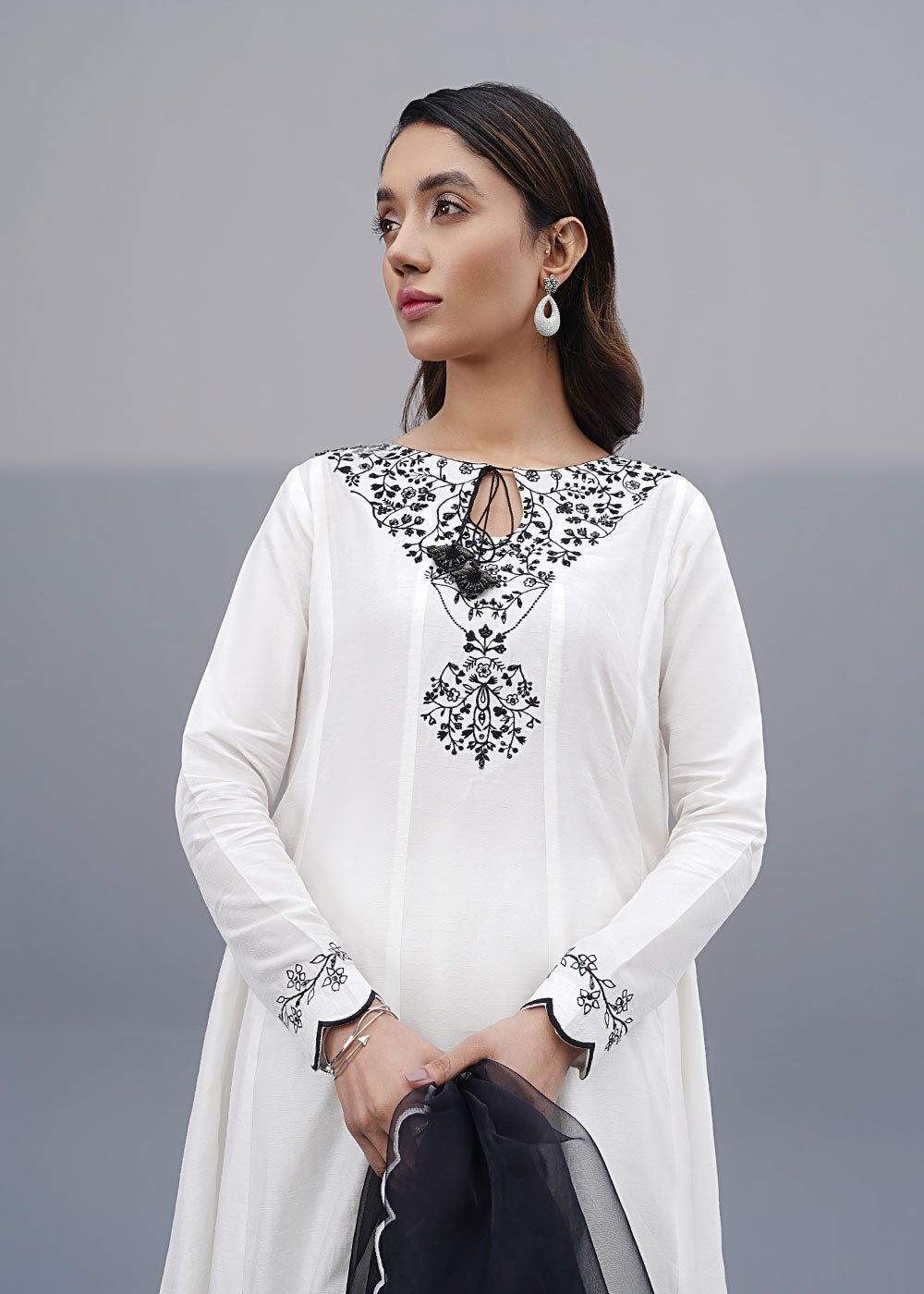 Shades By Abeeha Usman Celestial White Women 3pcs