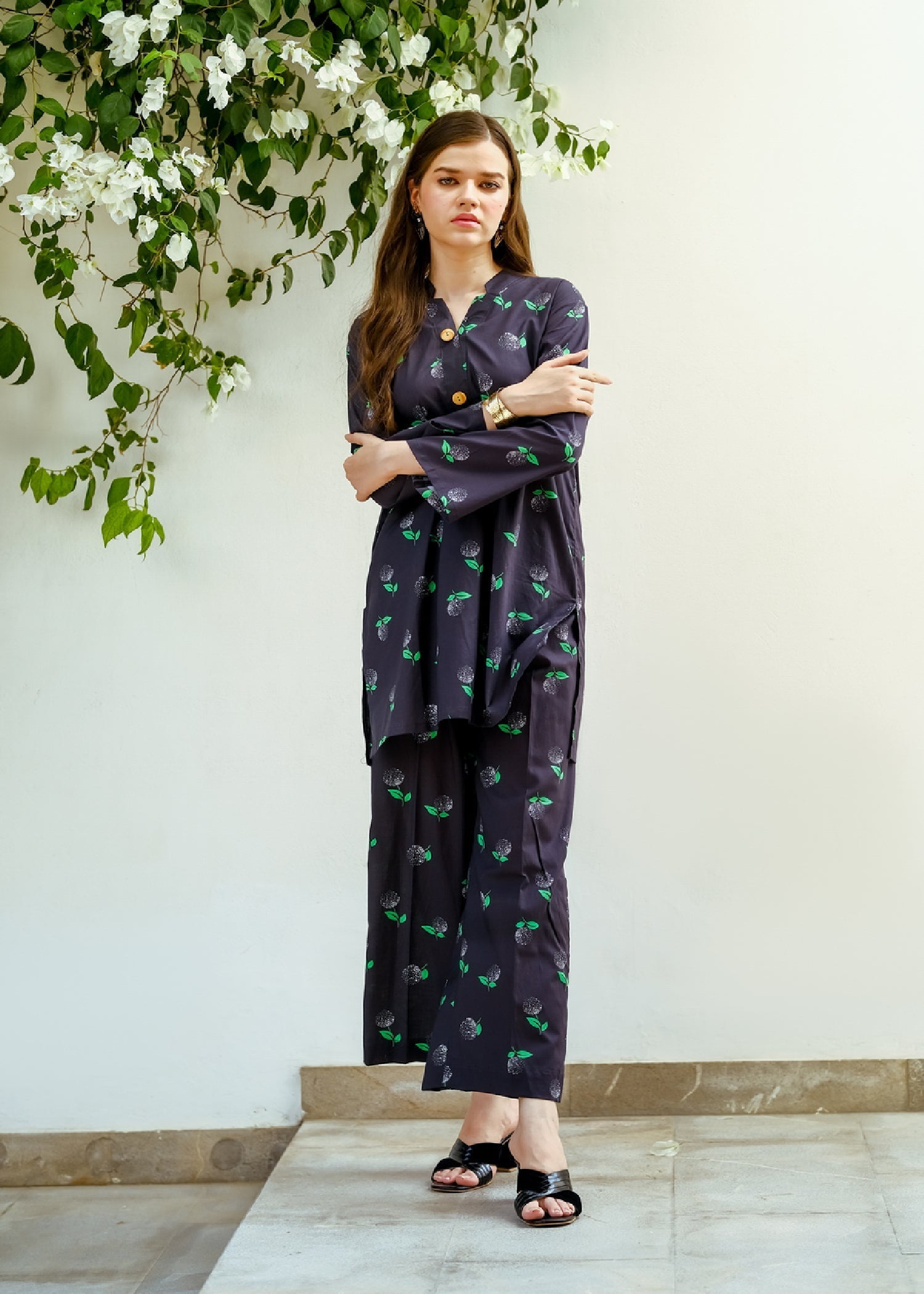 Sprinkles Noir Fruit Luxury Lawn Set Women 2pcs