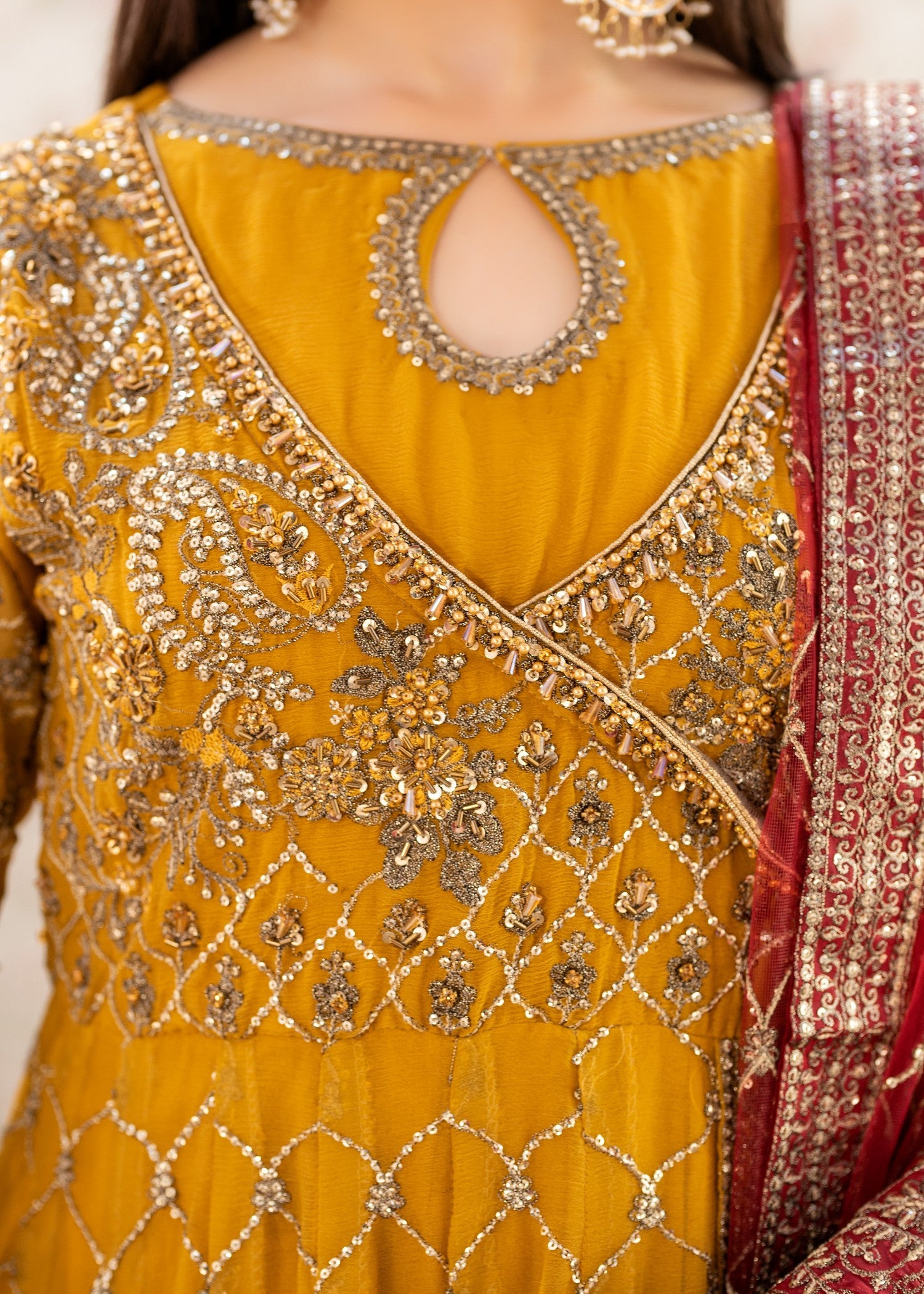 Shahjahan - Feel Royal Sj 24012 Mustard Women 3pcs