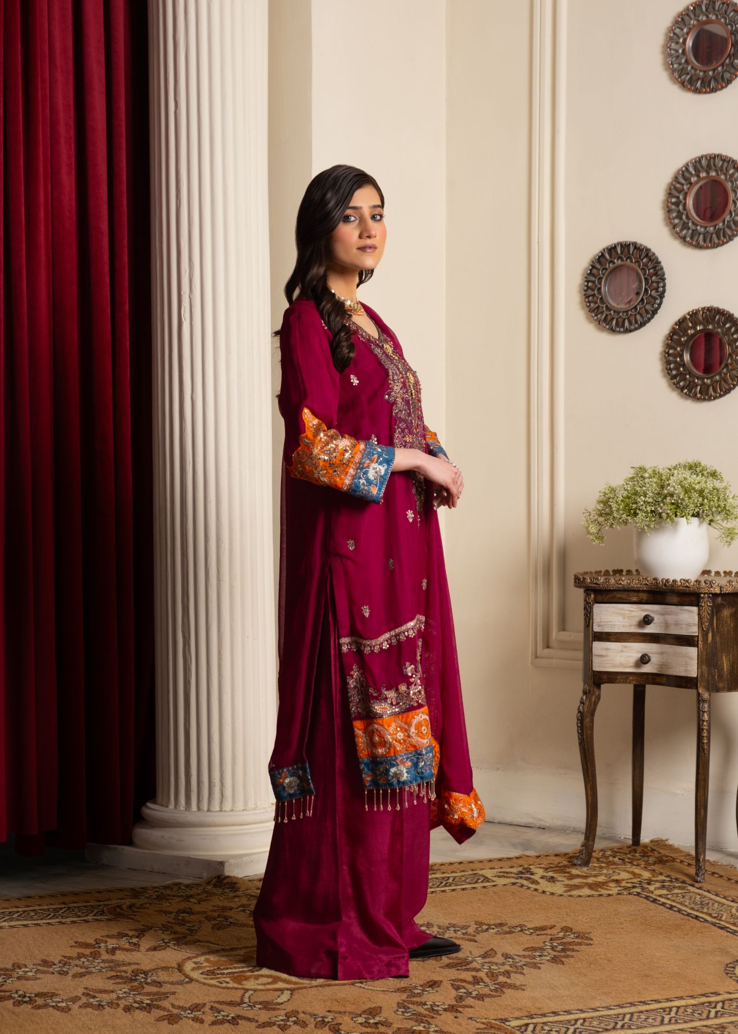 Pehnawa By Bin Akram’s TIMELESS GRACE CHIFFON Women 3pcs