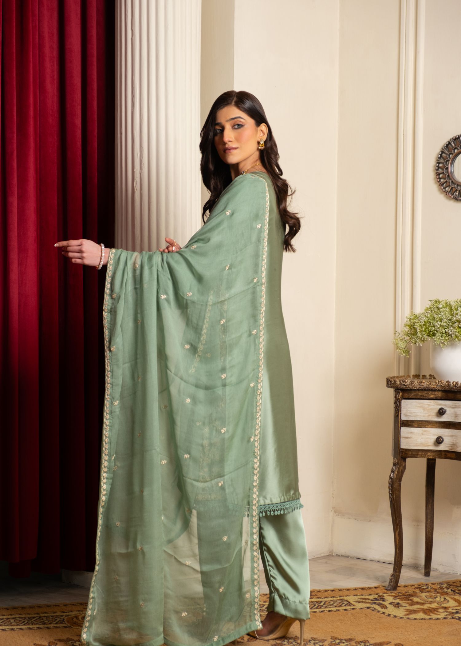 Pehnawa By Bin Akram’s ELYSIAN SILK AFFAIR SILK Women 3pcs