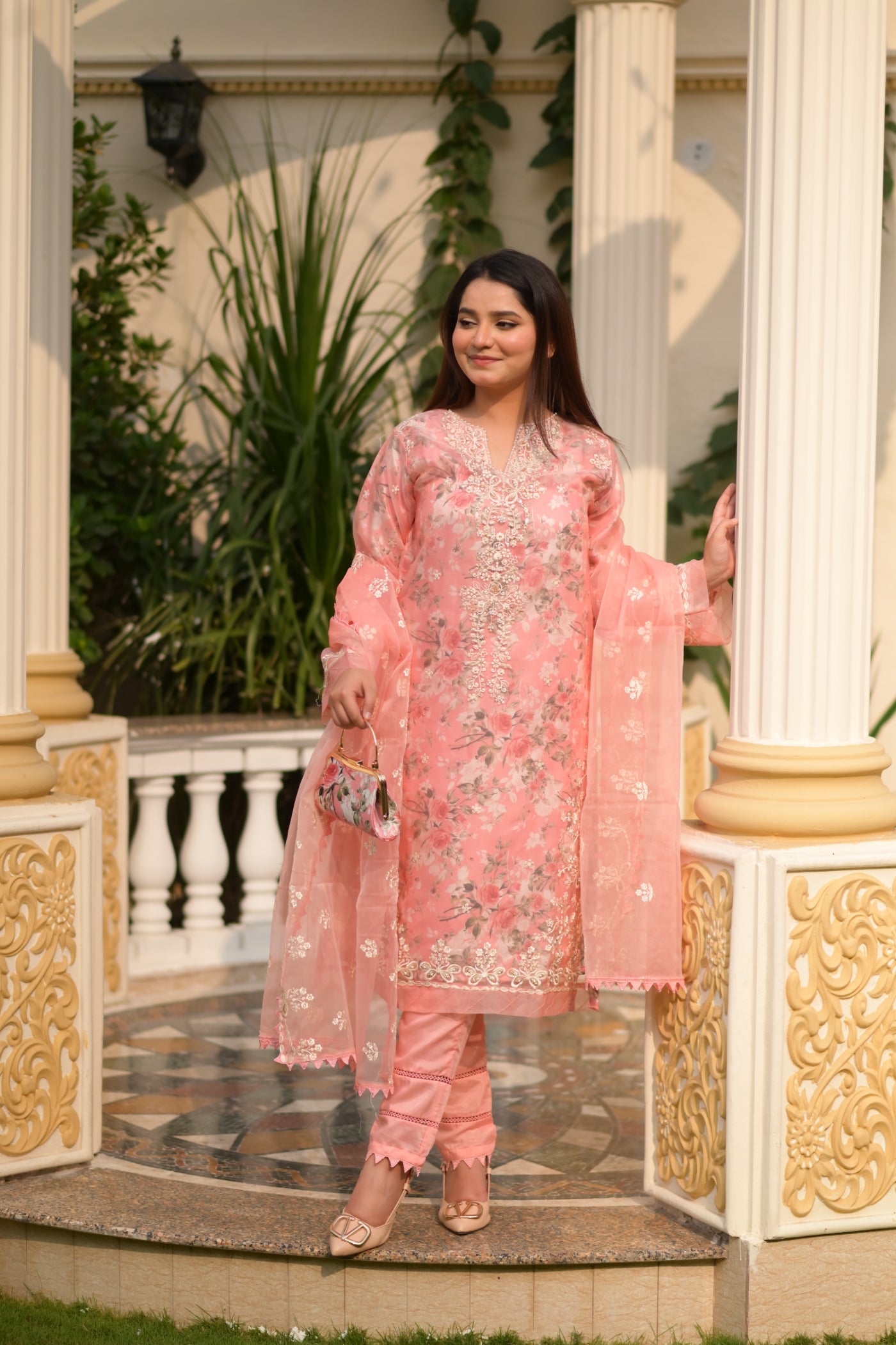 Rangoon Clothing Elara sea pink Women 4pcs