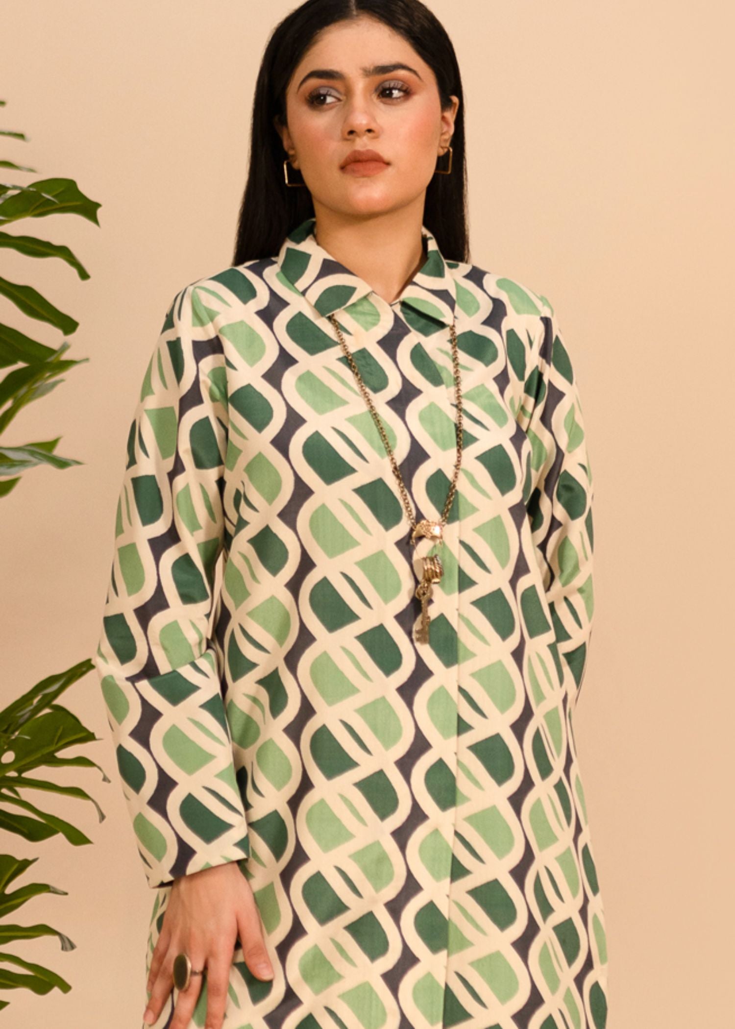 Fozia Khalid Emeraude Women 2pcs