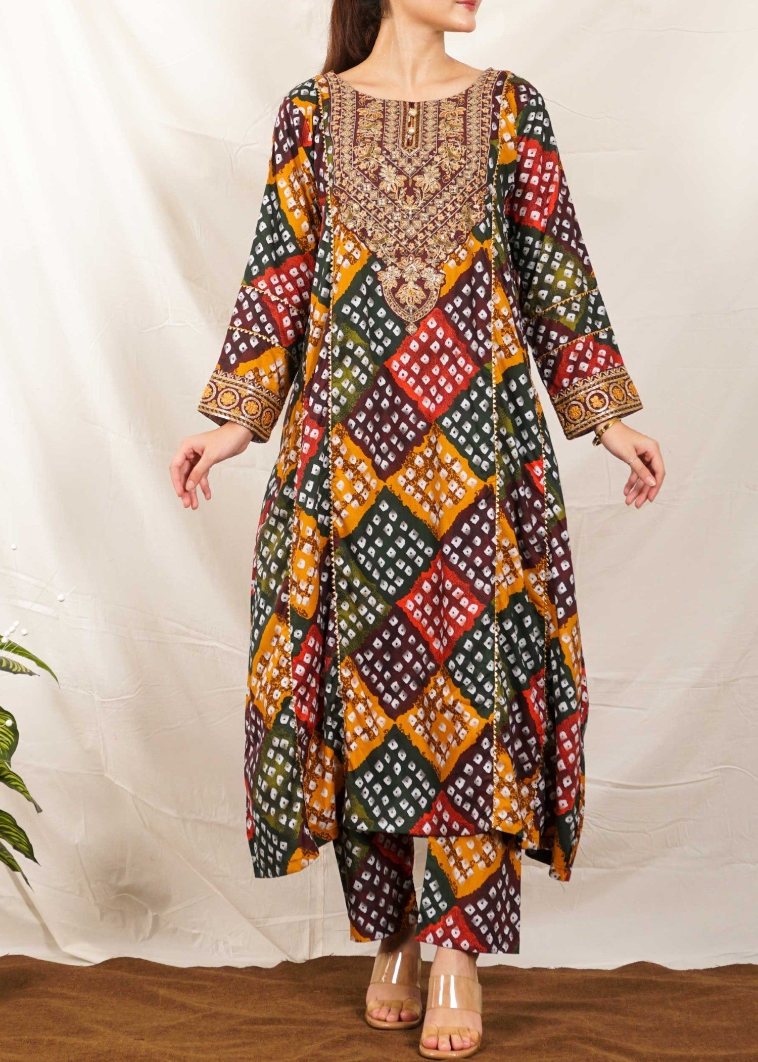 Pret Diaries Chuneri Embroidered Women 2pcs