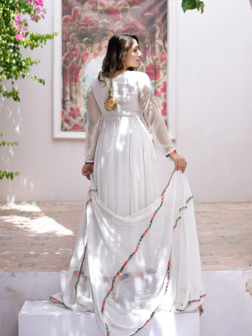 Rang-e-Meeras Chandni Pishwas Women 2pcs