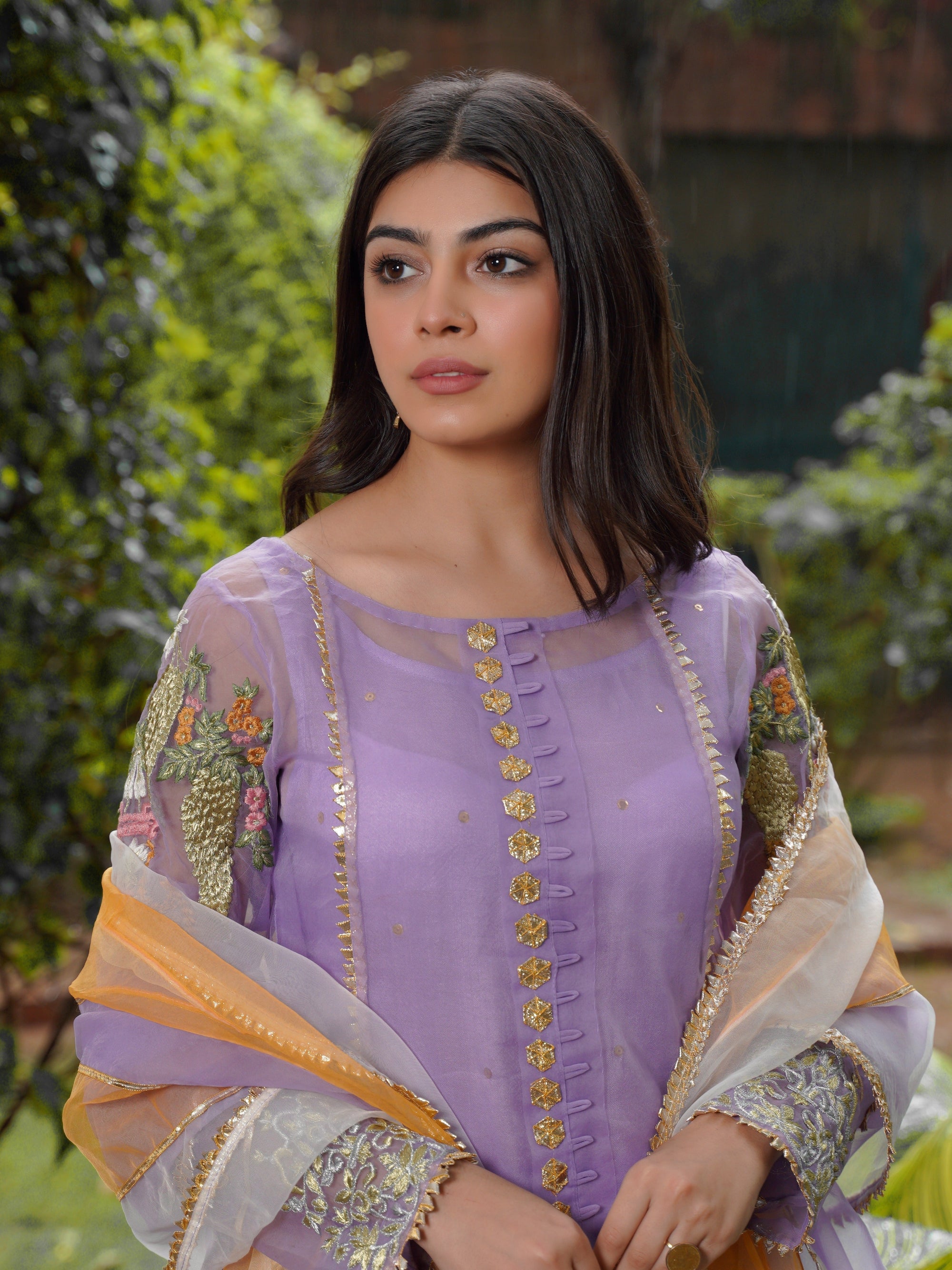 Hem Lotus Outfit Lilac Women 4pcs