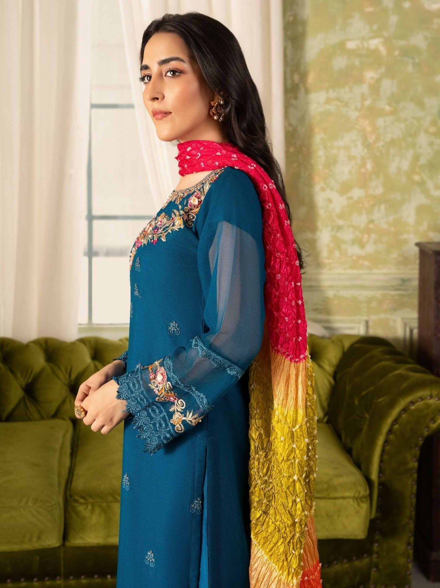 Four Season Boutique SHIBRA CHIFFON ZINC Women 3pcs