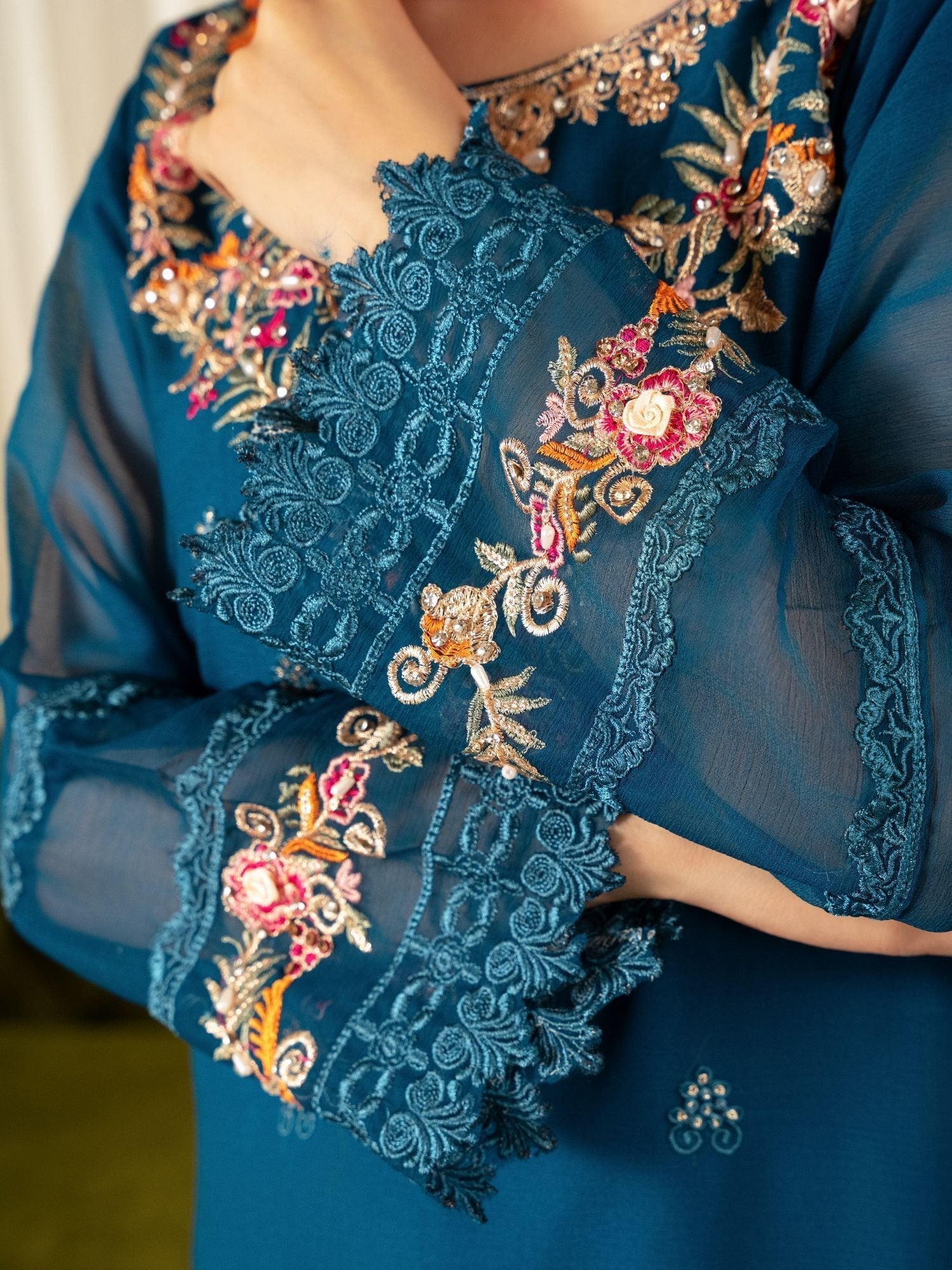 Four Season Boutique SHIBRA CHIFFON ZINC Women 3pcs