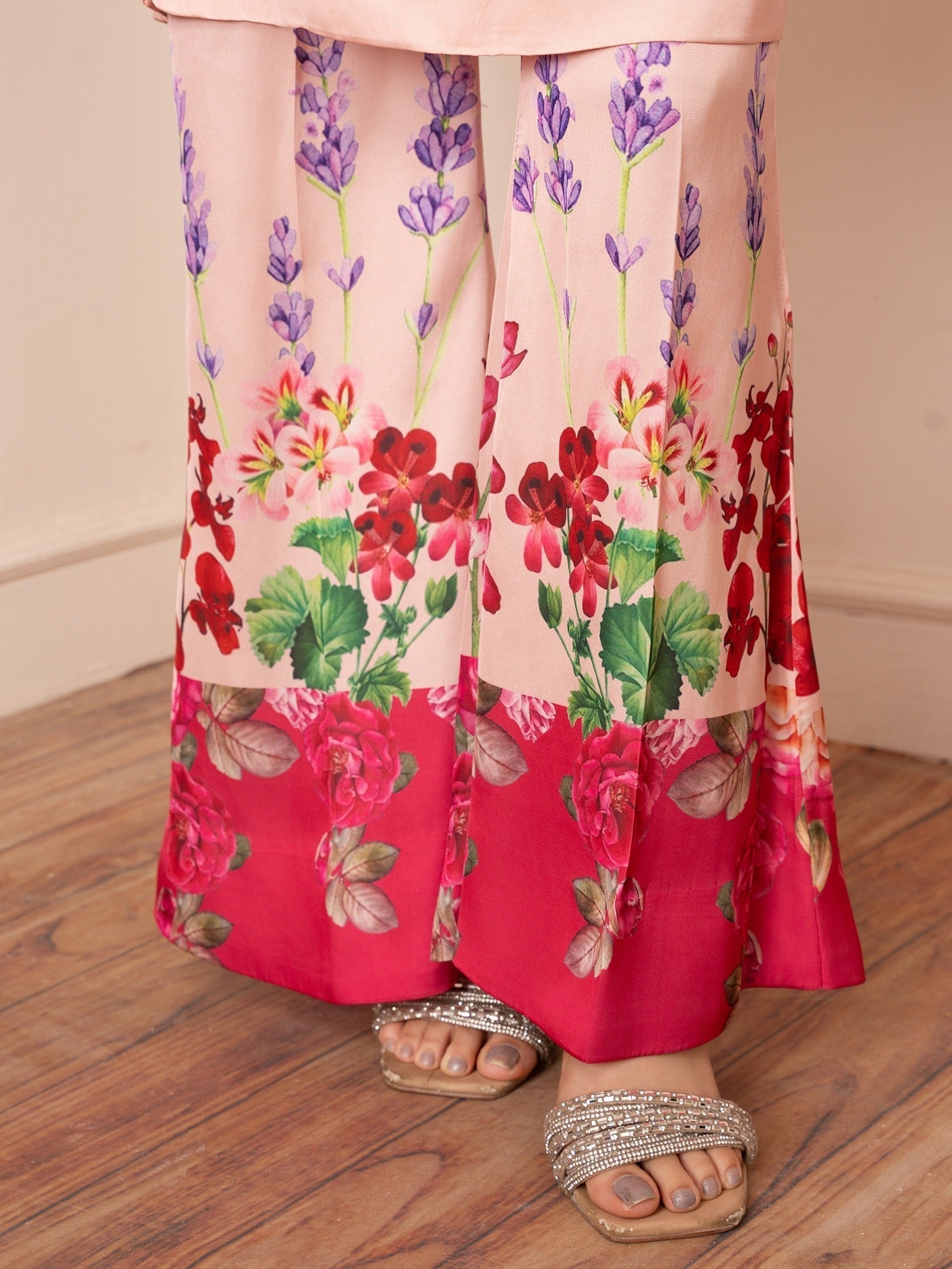 Stitch Vibes Peach Pink Dress Women 3pcs